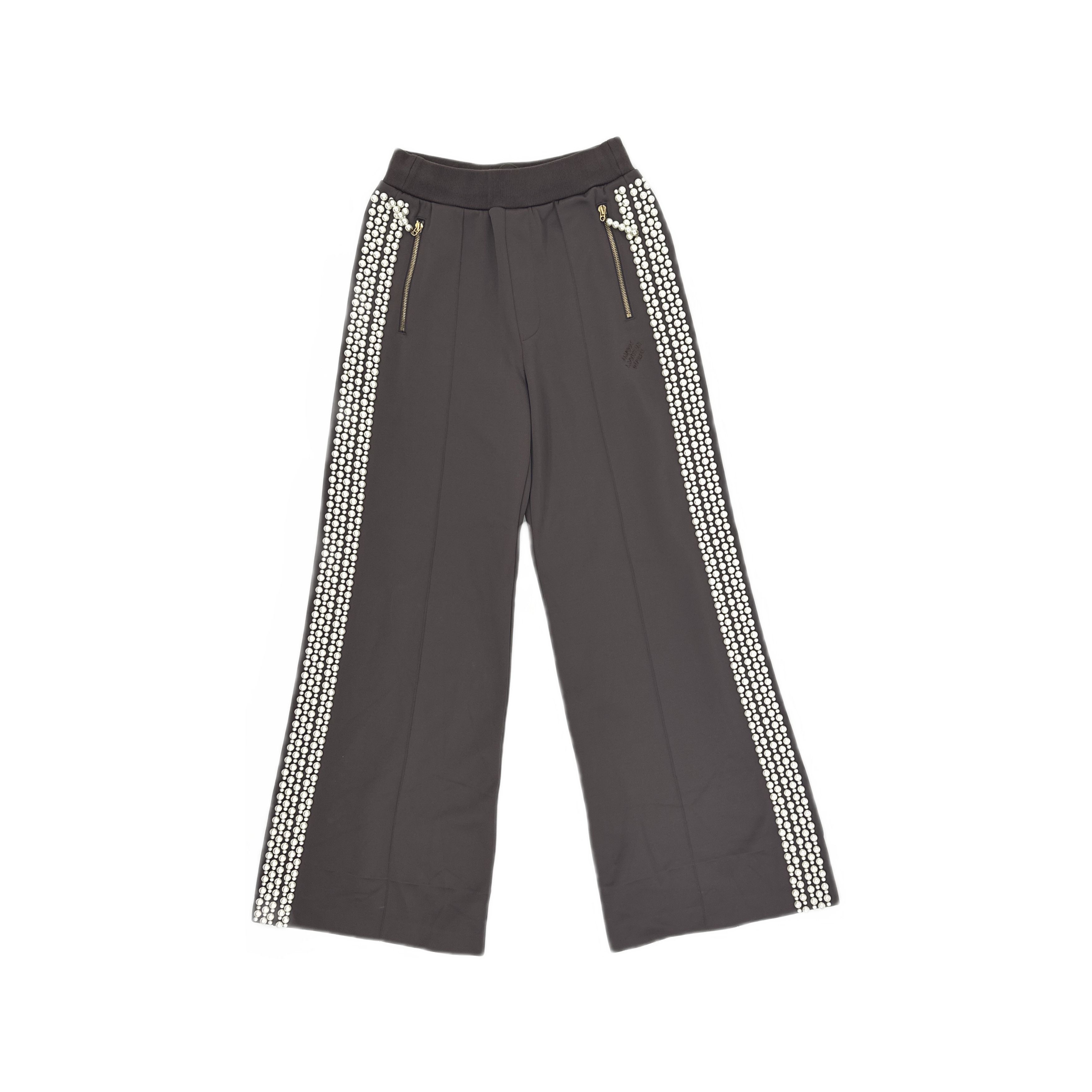 Louis Vuitton Louis Vuitton Pearl Beaded Straight Pants XS Size US 28 / EU 44 - 1 Thumbnail