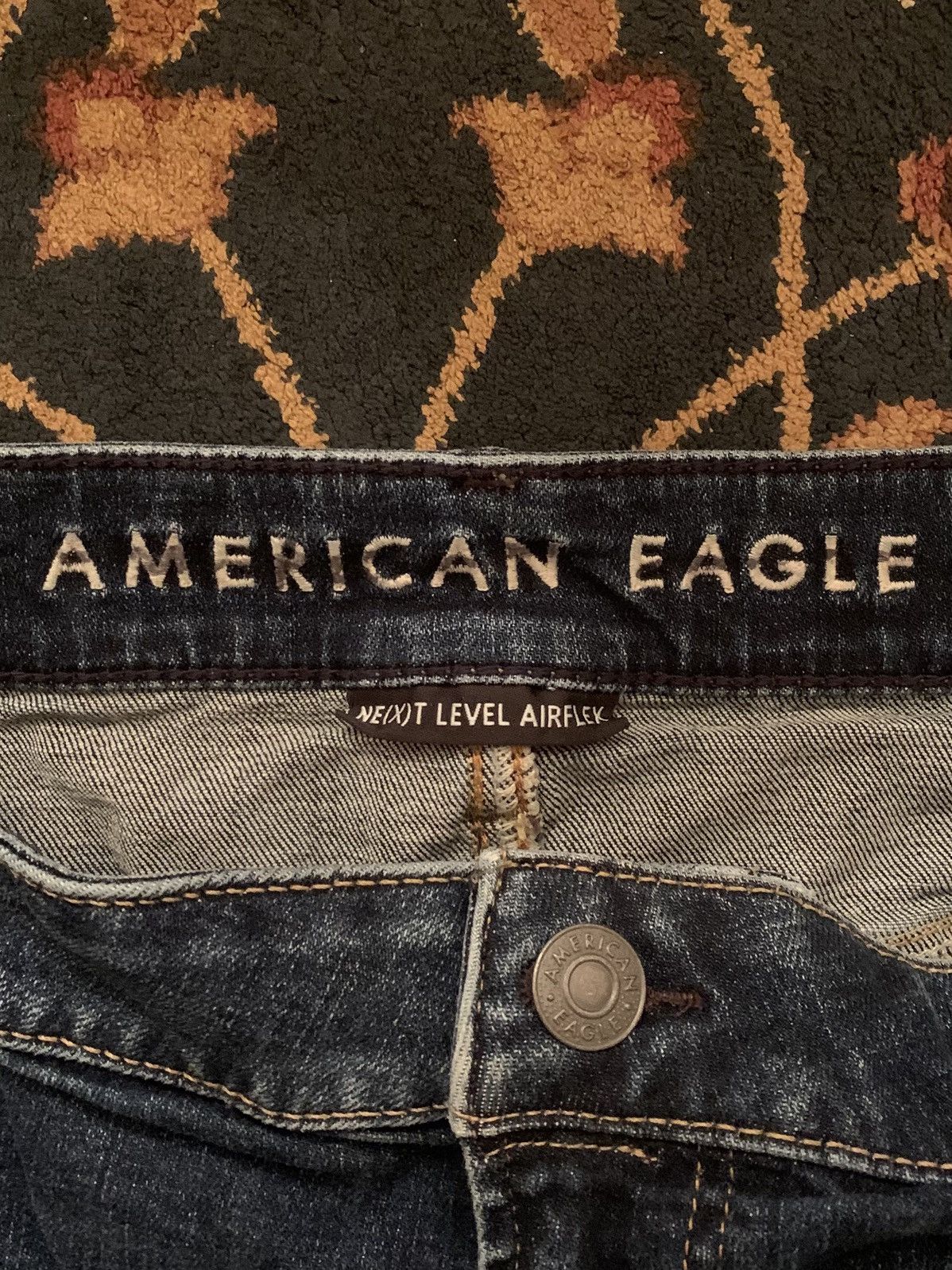 American Eagle Outfitters Vintage Y2K American Eagle Faded Blue Super Skinny Jeans Size US 44 / EU 60 - 4 Thumbnail