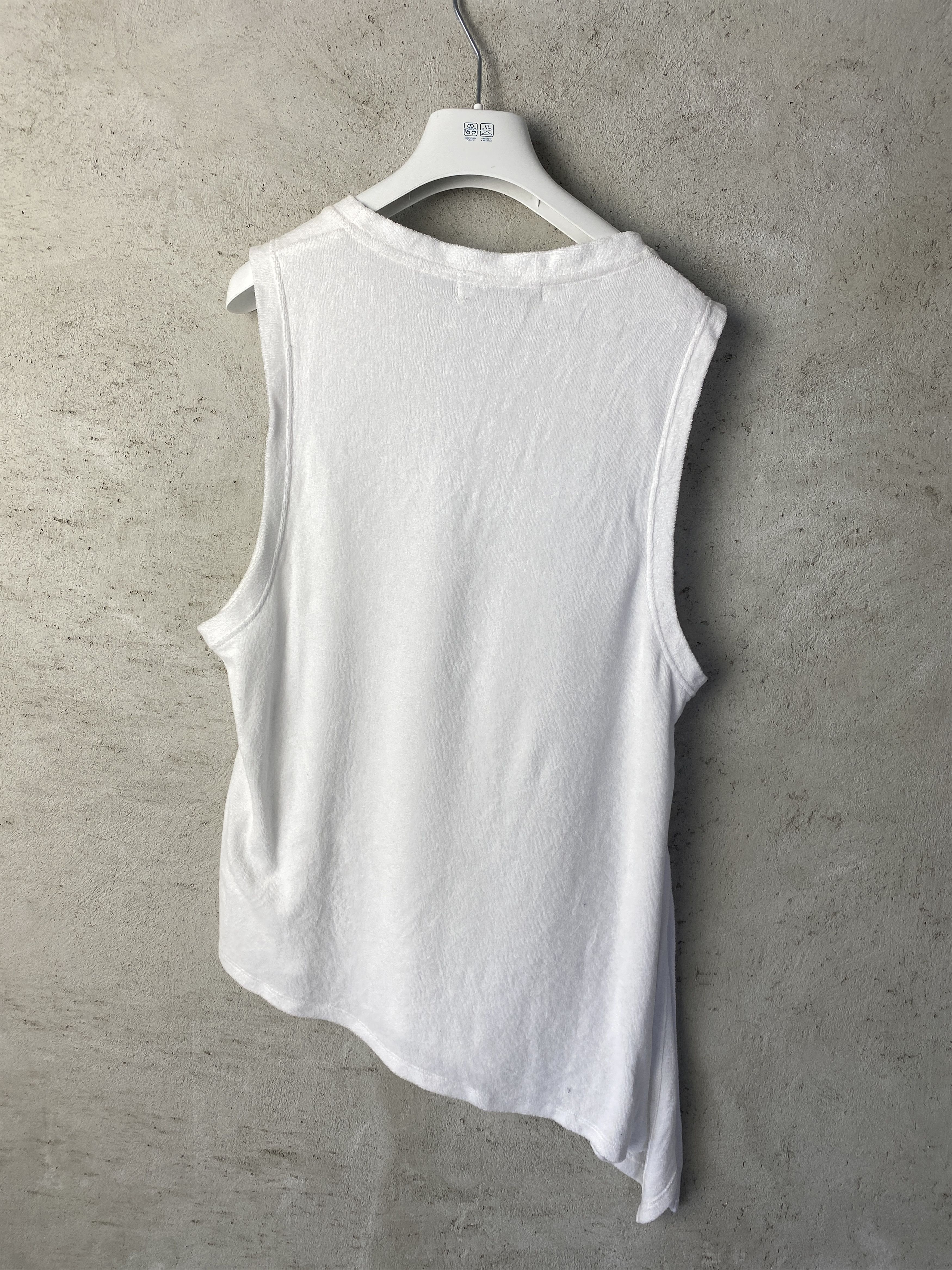 Martin Asbjorn Martin Asbjorn Terry asymmetric t-shirt tee tank top Size US M / EU 48-50 / 2 - 8 Thumbnail