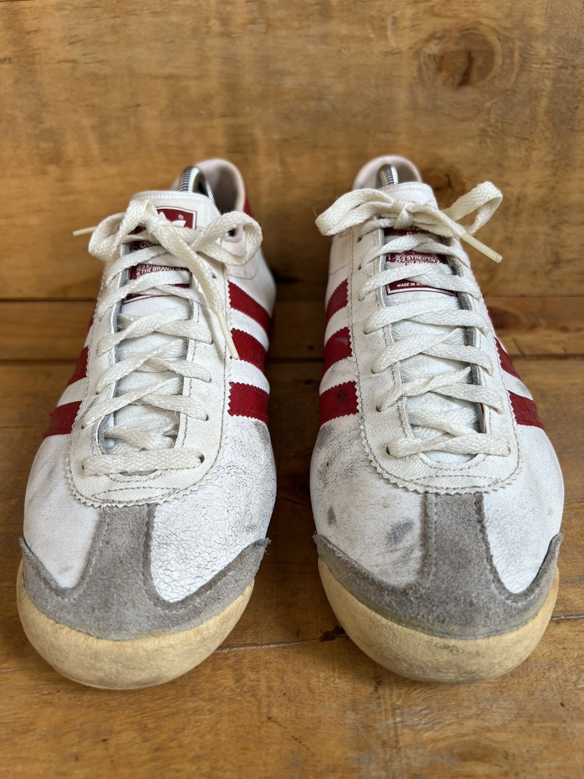 Adidas Vintage Adidas Vienna 70s, 80s Sneakers Size UK 8 / US 8.5 Size US 8 / EU 41 - 5 Thumbnail