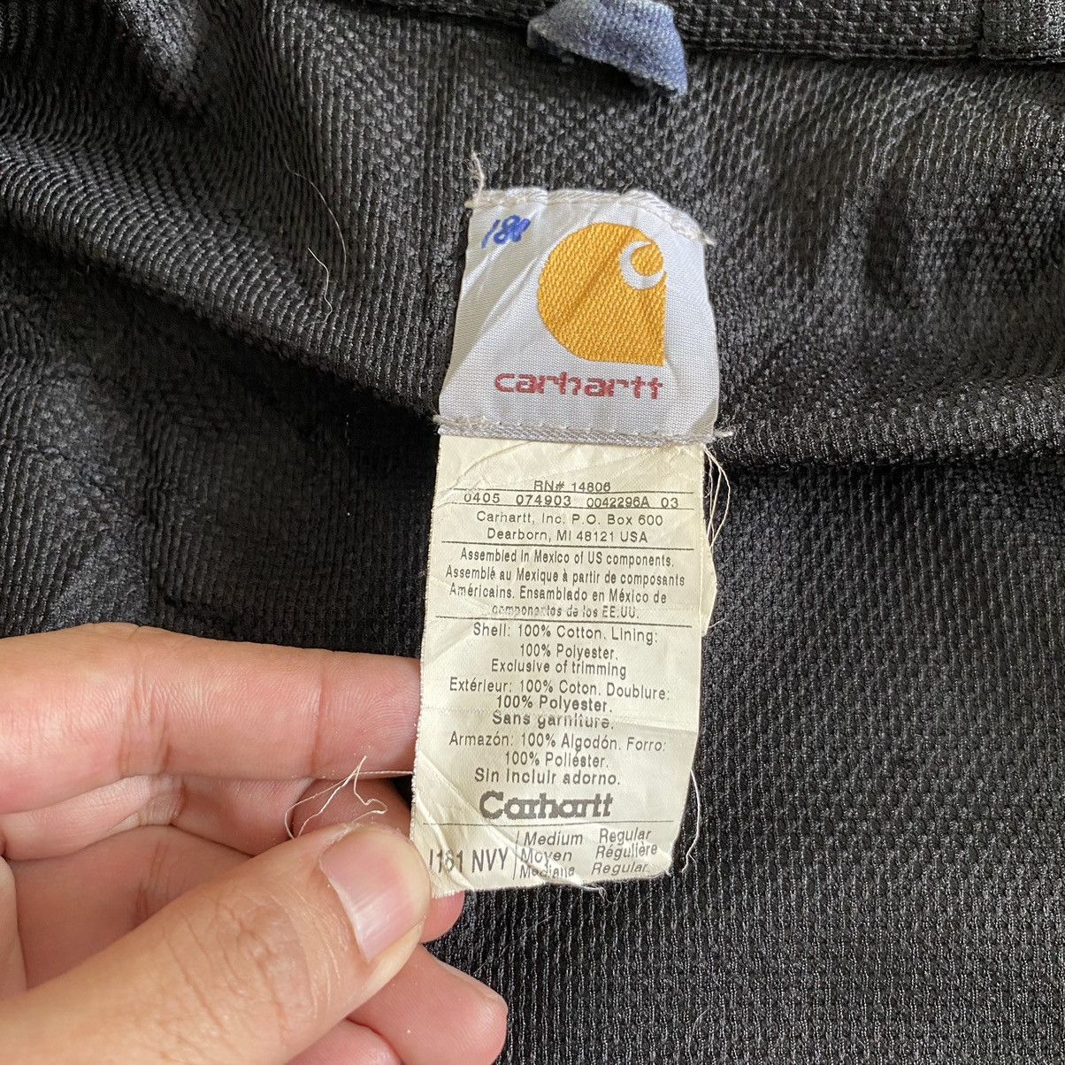 Carhartt Vintage Carhartt Duck Canvas Hooded Active Jacket J161 Size US M / EU 48-50 / 2 - 21 Thumbnail