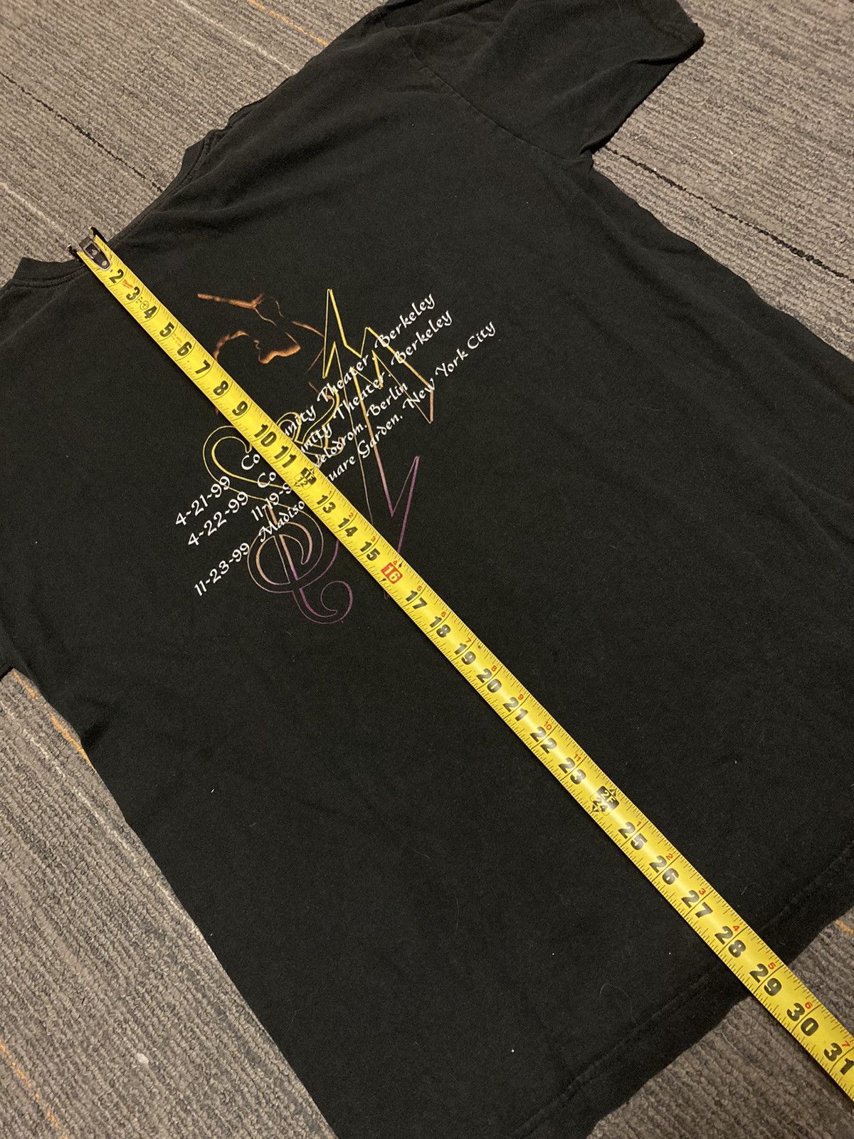 Band Tees × Metallica × Vintage Vintage 1999 Metallica S&M Tour Tee Shirt Size US XL / EU 56 / 4 - 5 Thumbnail