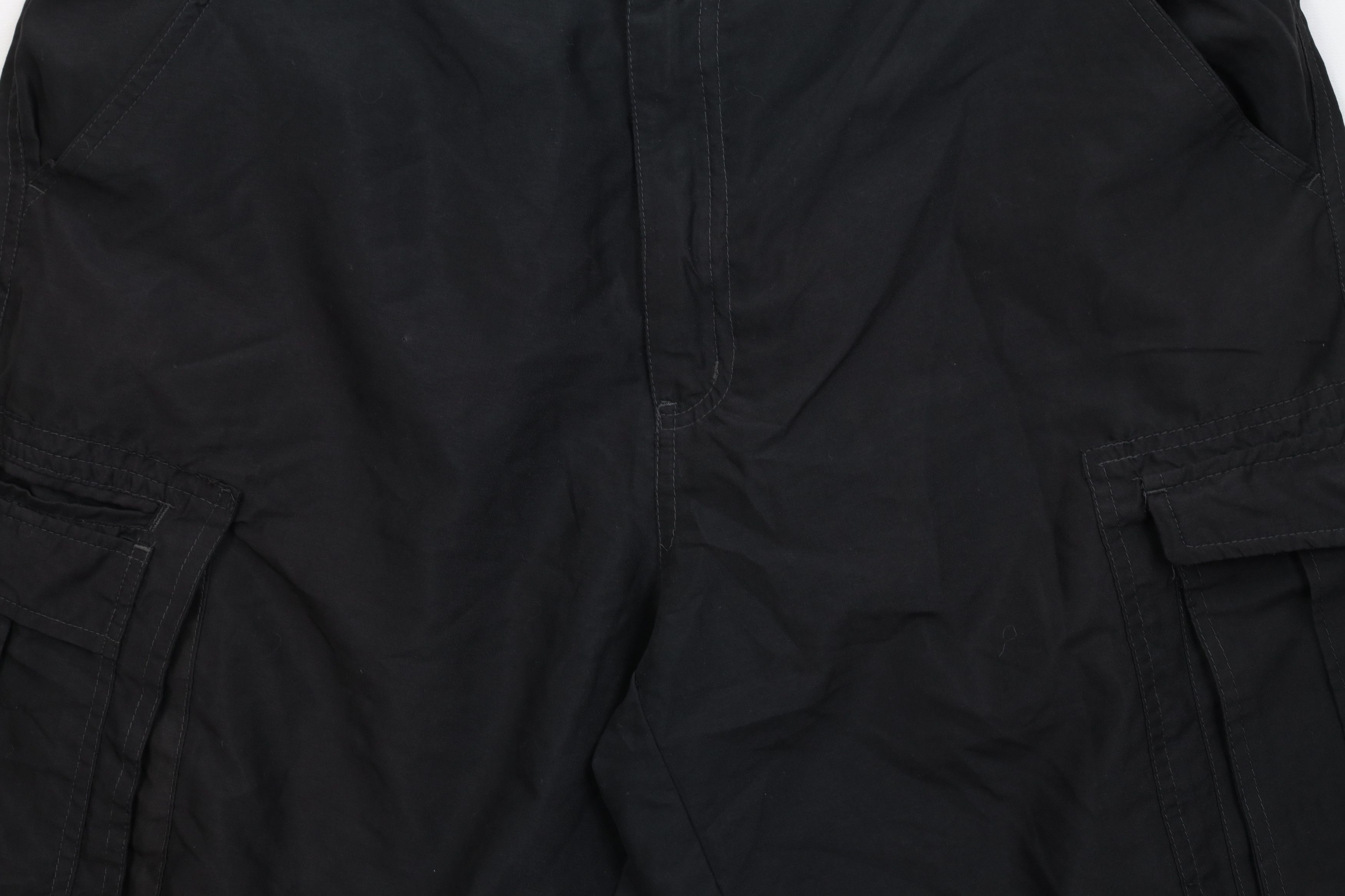 Vintage Vintage Y2K Streetwear Microfiber Cargo Shorts Skateboarding Size US 36 / EU 52 - 3 Thumbnail