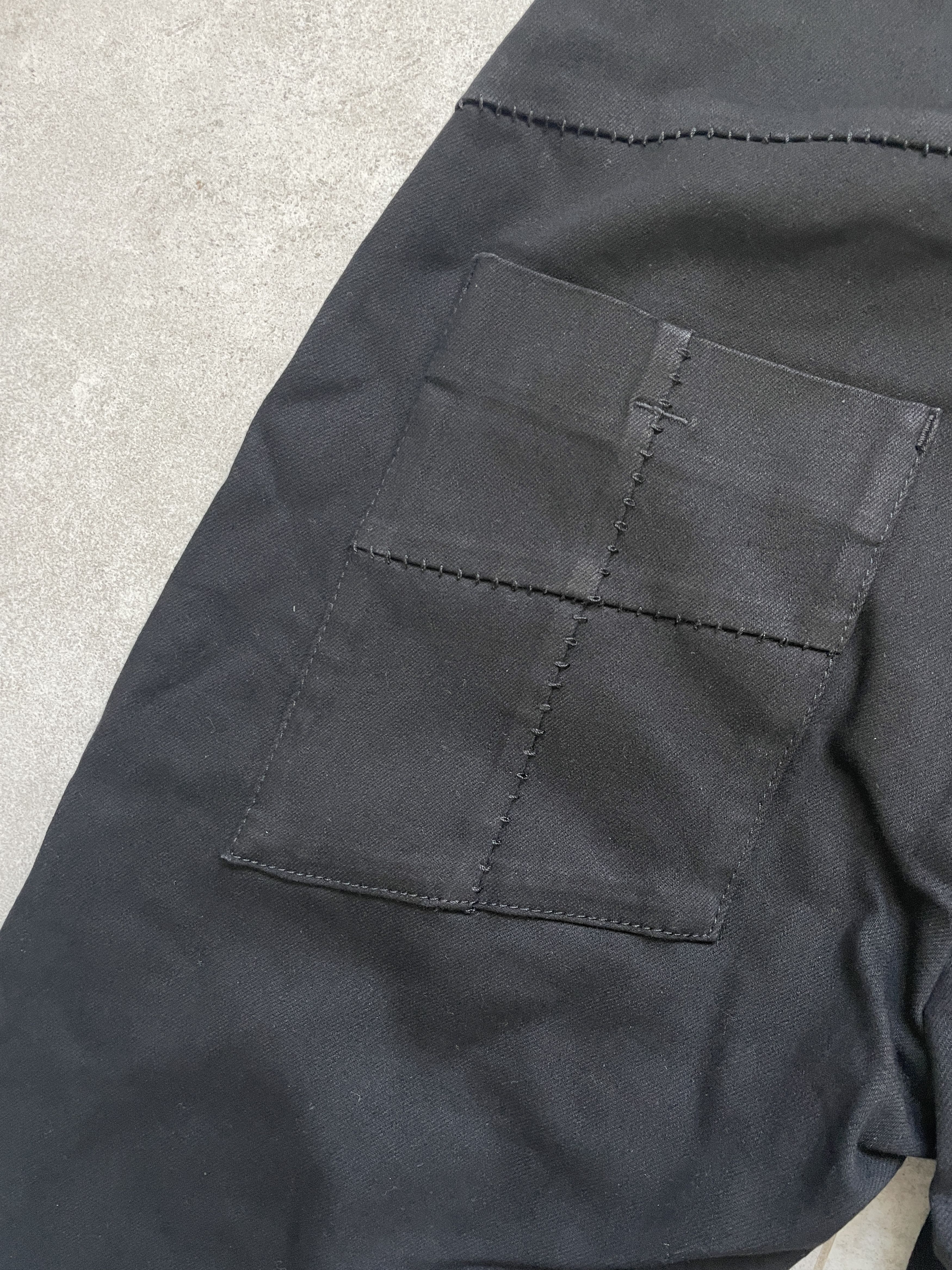 Thom Krom THOM KROM STITCH DROPPED CROTCH RICK OWENS TYPE PANTS Size US 31 - 5 Thumbnail