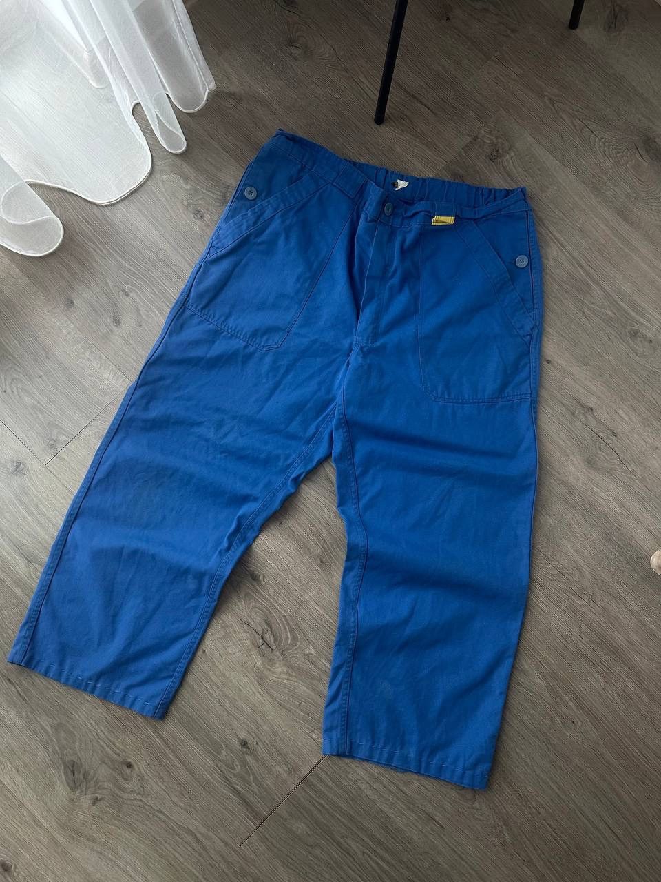 Japanese Brand × Vintage Vintage Japanese Workwear Blue Universals Surplus Army Pants Size US 34 / EU 50 - 4 Thumbnail