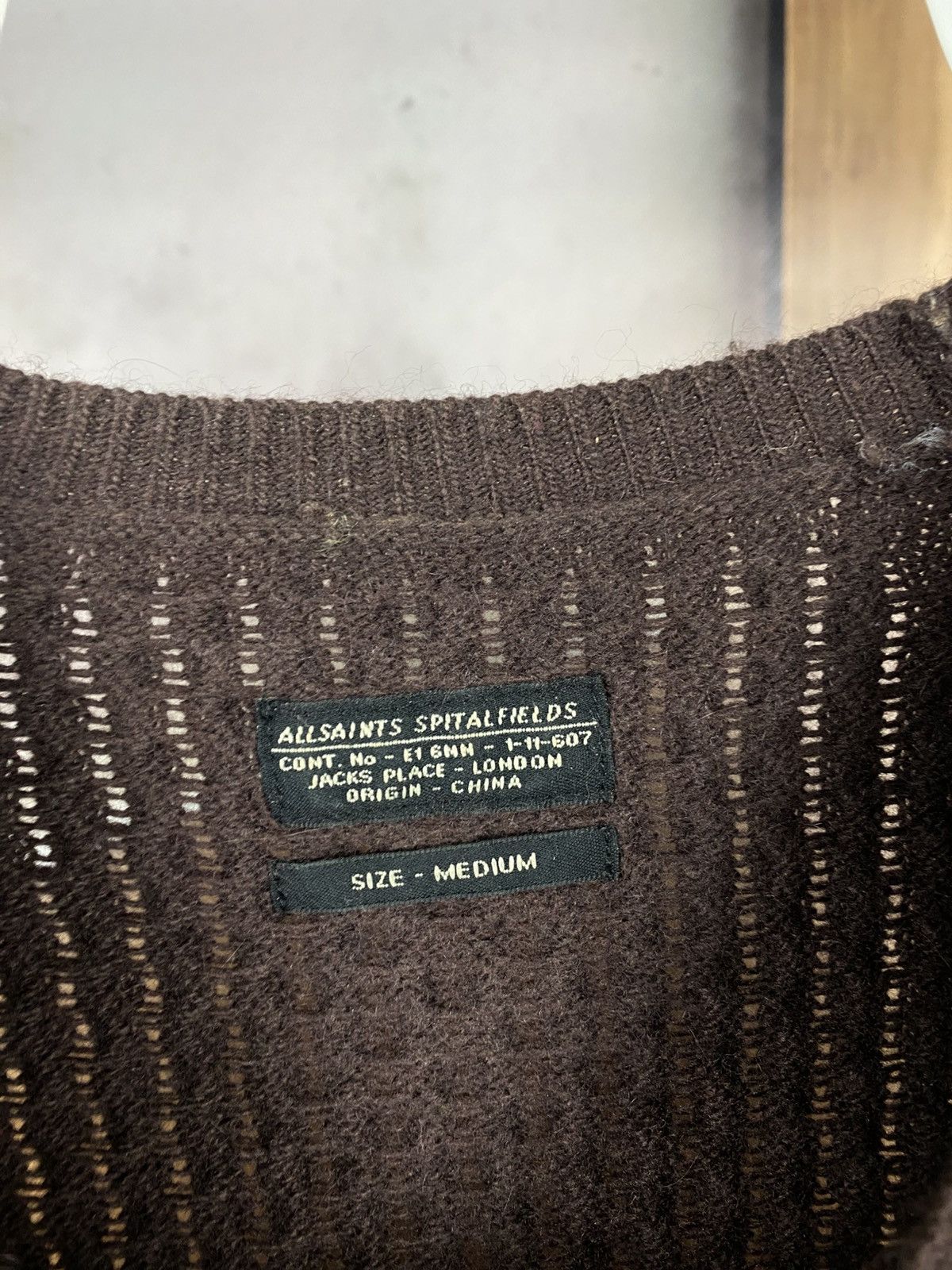 Allsaints 🧶Vintage 90s Sweatshirt Sweater Allsaints Knit🧶 Size M / US 6-8 / IT 42-44 - 9 Thumbnail