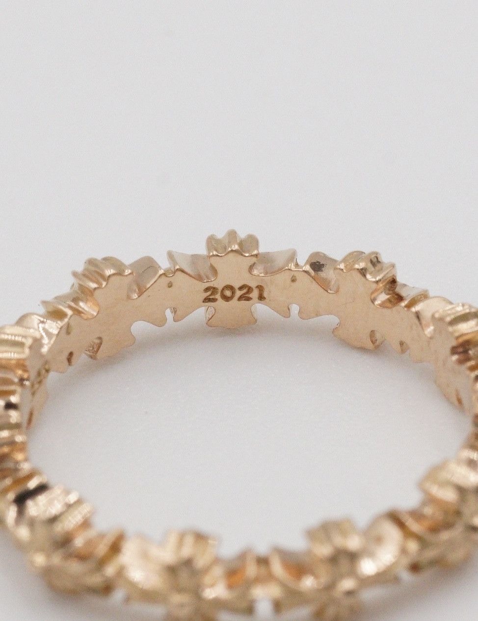 Chrome Hearts Chrome Hearts 22K Tiny E Ring - US 5.5 Size ONE SIZE - 3 Thumbnail