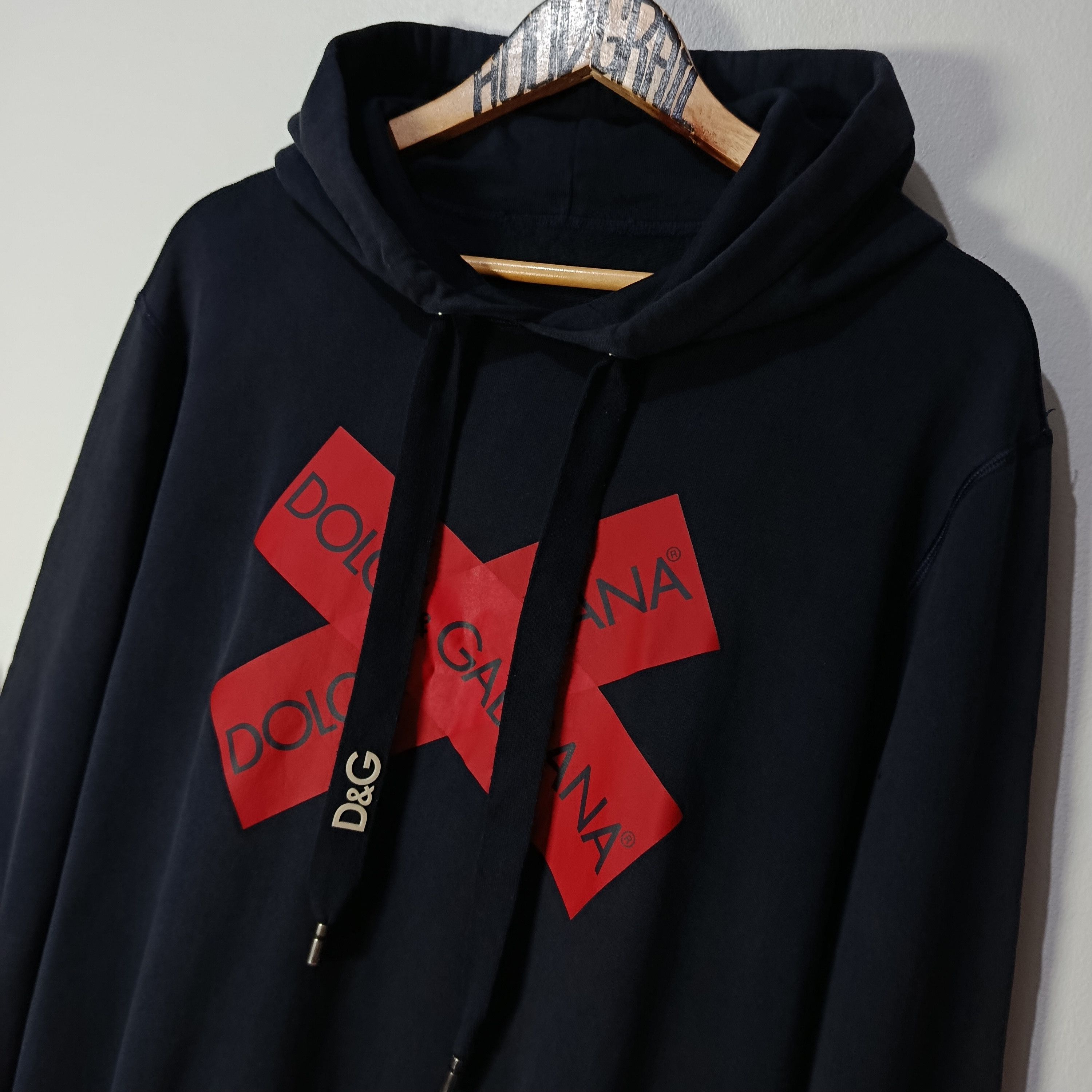 Dolce & Gabbana Dolce & Gabbana “X Tape” Graphic Hoodie Size US M / EU 48-50 / 2 - 8 Thumbnail