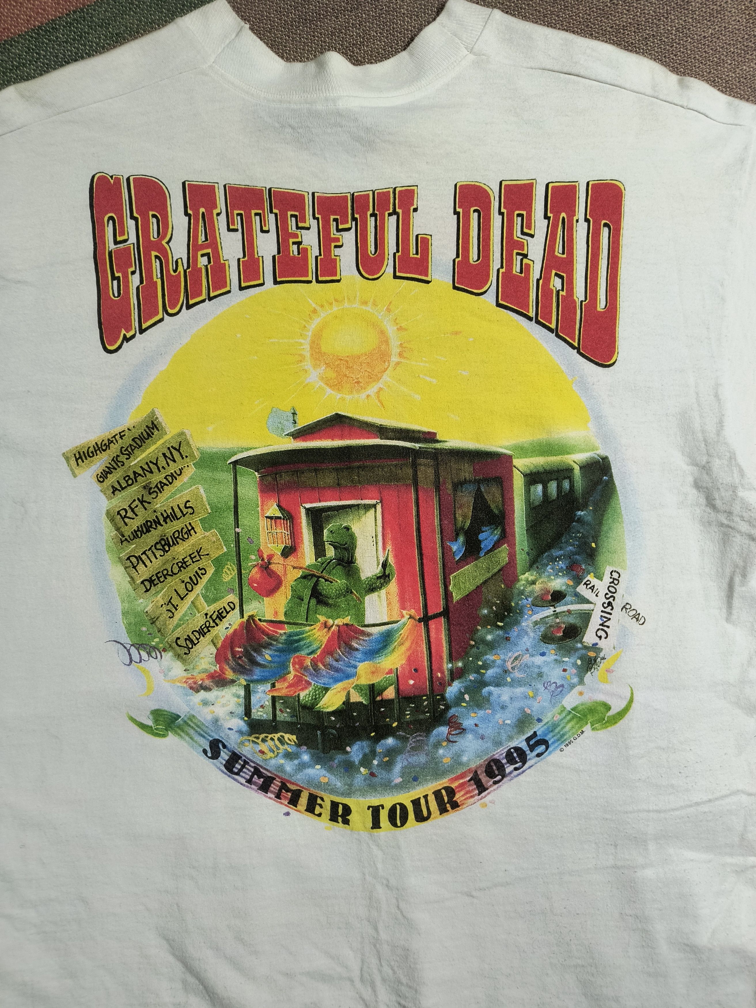 Band Tees Grateful Dead summer tour 1995 tee Size US L / EU 52-54 / 3 - 2 Thumbnail