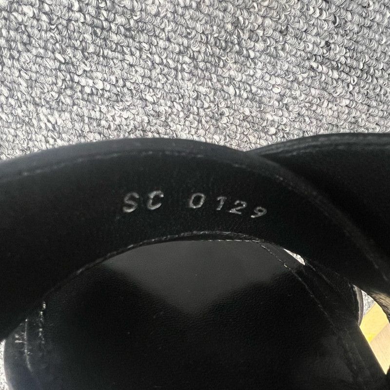 Louis Vuitton Louis Vuitton Black Strappy High Heel Sandals -2508 Size US 7 / IT 37 - 6 Thumbnail