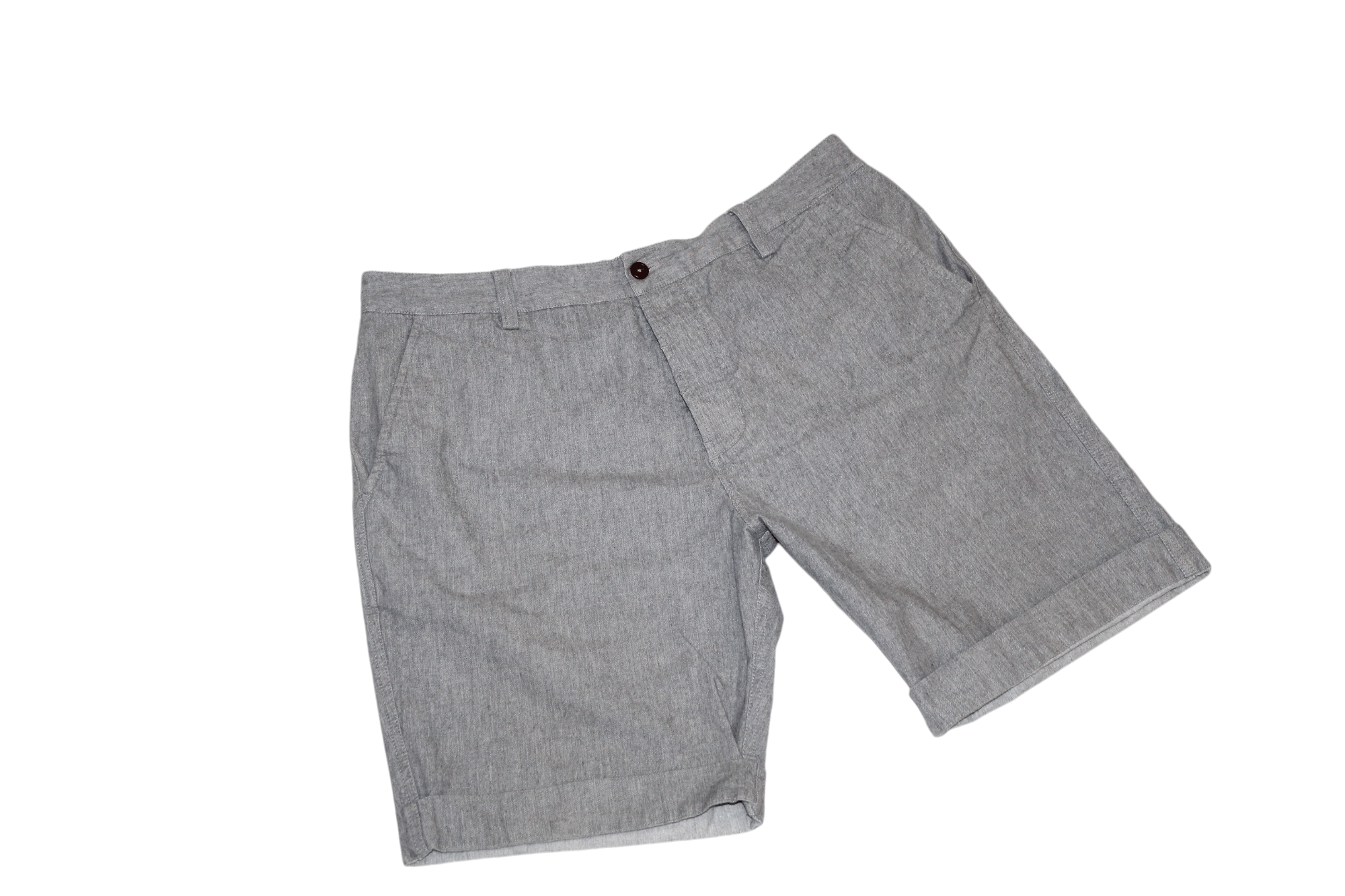 Universal Works Universal Works Grey Classic Cotton Chino Shorts Size US 34 / EU 50 - 5 Thumbnail