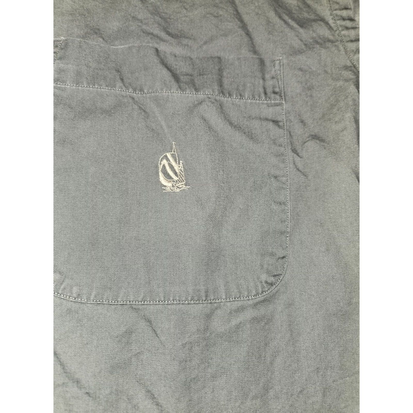 Nautica VINTAGE Nautica Shirt Mens XL Gray Button Down Men Long Sleeve Embroidered Y2K Size US XL / EU 56 / 4 - 5 Thumbnail