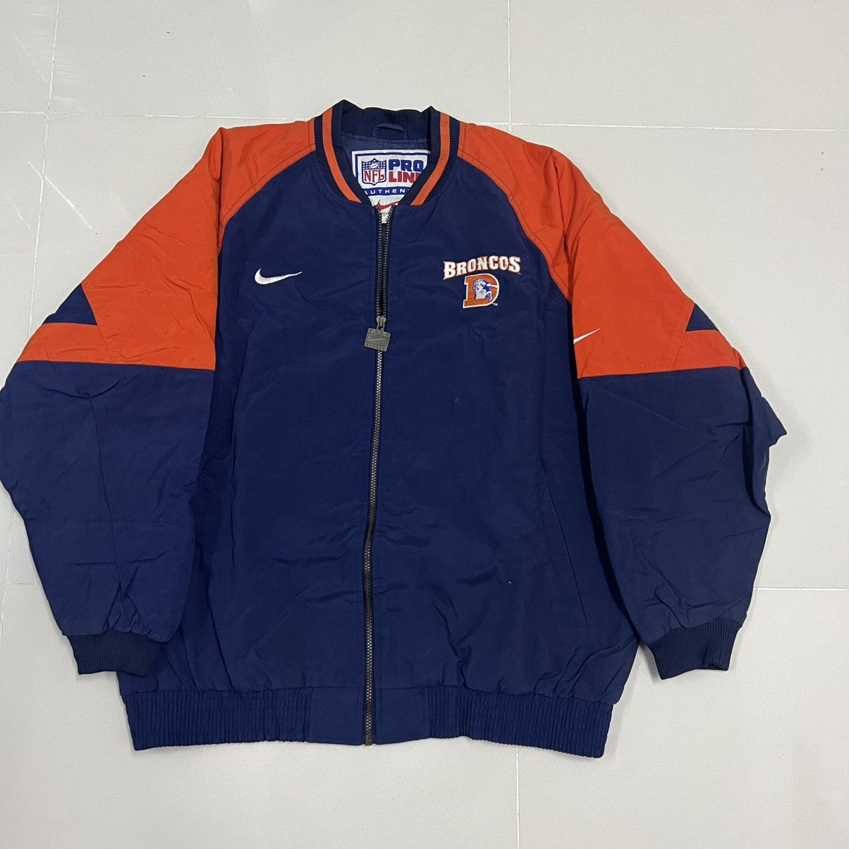 Nike Vintage NFL Denver Broncos Jacket 90s Size US XL / EU 56 / 4 - 1 Thumbnail