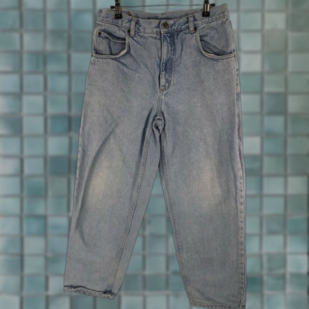 Vintage VINTAGE New Legends Men's Straight Leg Jeans Size 31 Blue 80s 90s Size US 31 - 1 Thumbnail