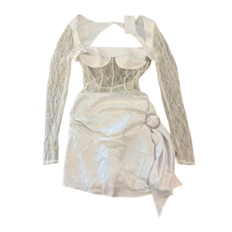Lovers and Friends Lovers and Friends Luciana Mini Dress in White, Size XS Size XS / US 0-2 / IT 36-38 - 3 Thumbnail