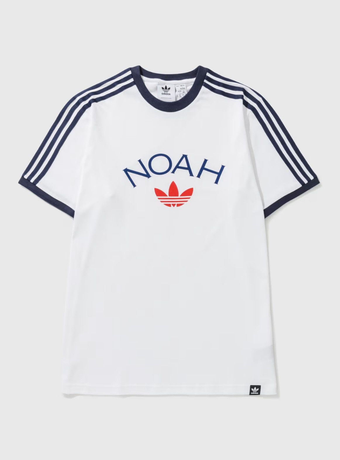 Other NOAH x adidas Originals T-Shirt – Size M – White/Navy Size US M / EU 48-50 / 2 - 2 Thumbnail