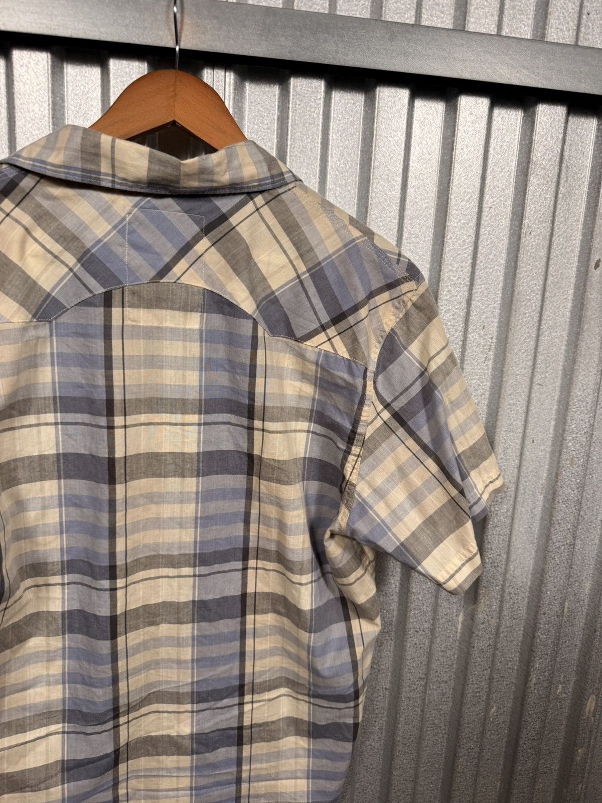 Levi's Vintage Levis Western Pearl Snap Button Up Plaid Shirt Size US M / EU 48-50 / 2 - 7 Thumbnail