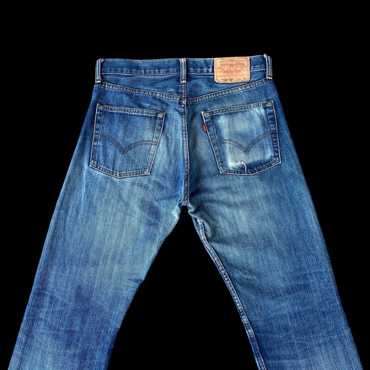 Levi's Vintage Clothing VINTAGE LEVIS 505 DISTRESSED DENIM W32X29" Size US 32 / EU 48 - 10 Thumbnail