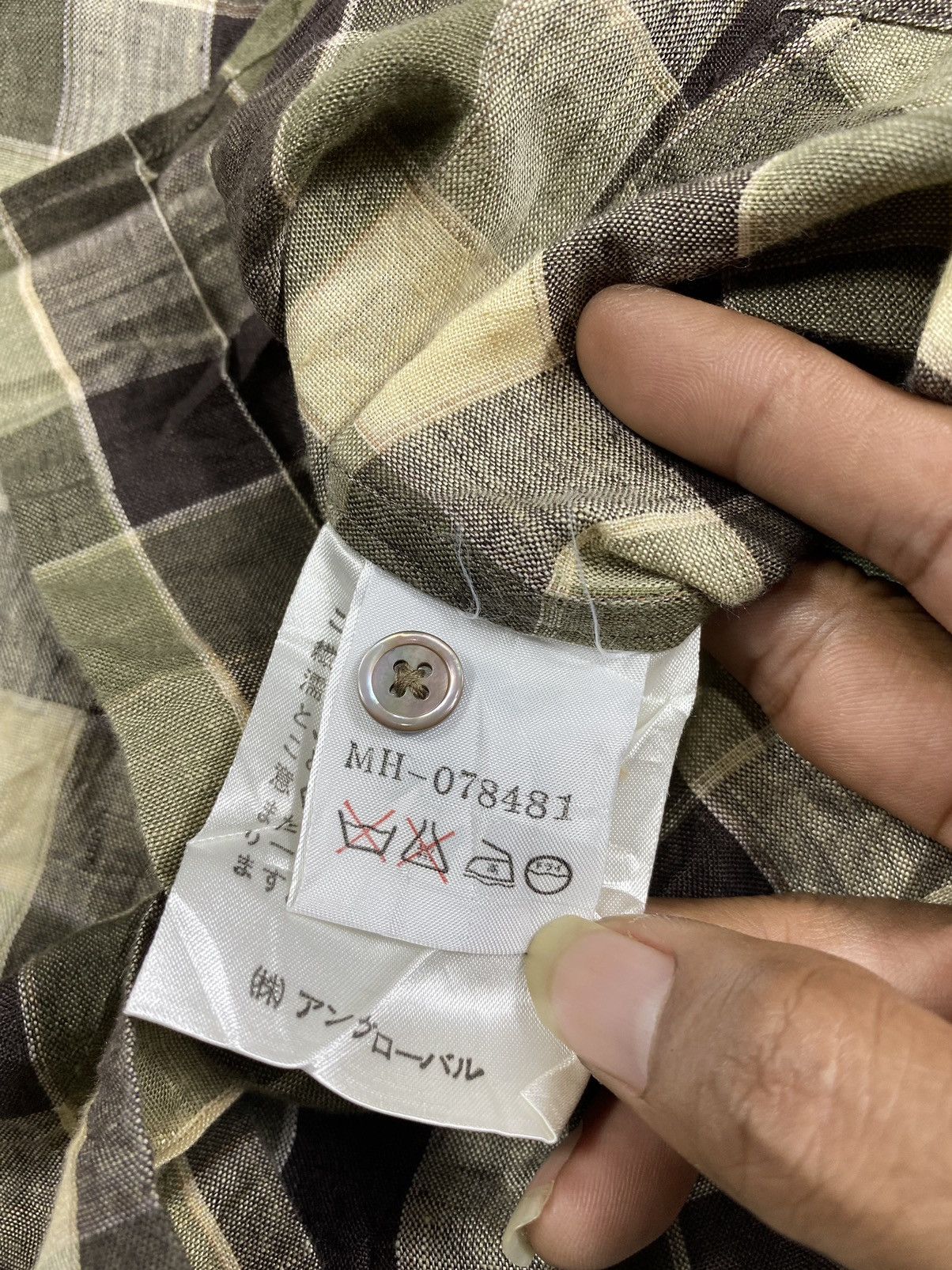Margaret Howell × Vintage Margaret Howell vest flanel button up shirt Size US M / EU 48-50 / 2 - 6 Thumbnail