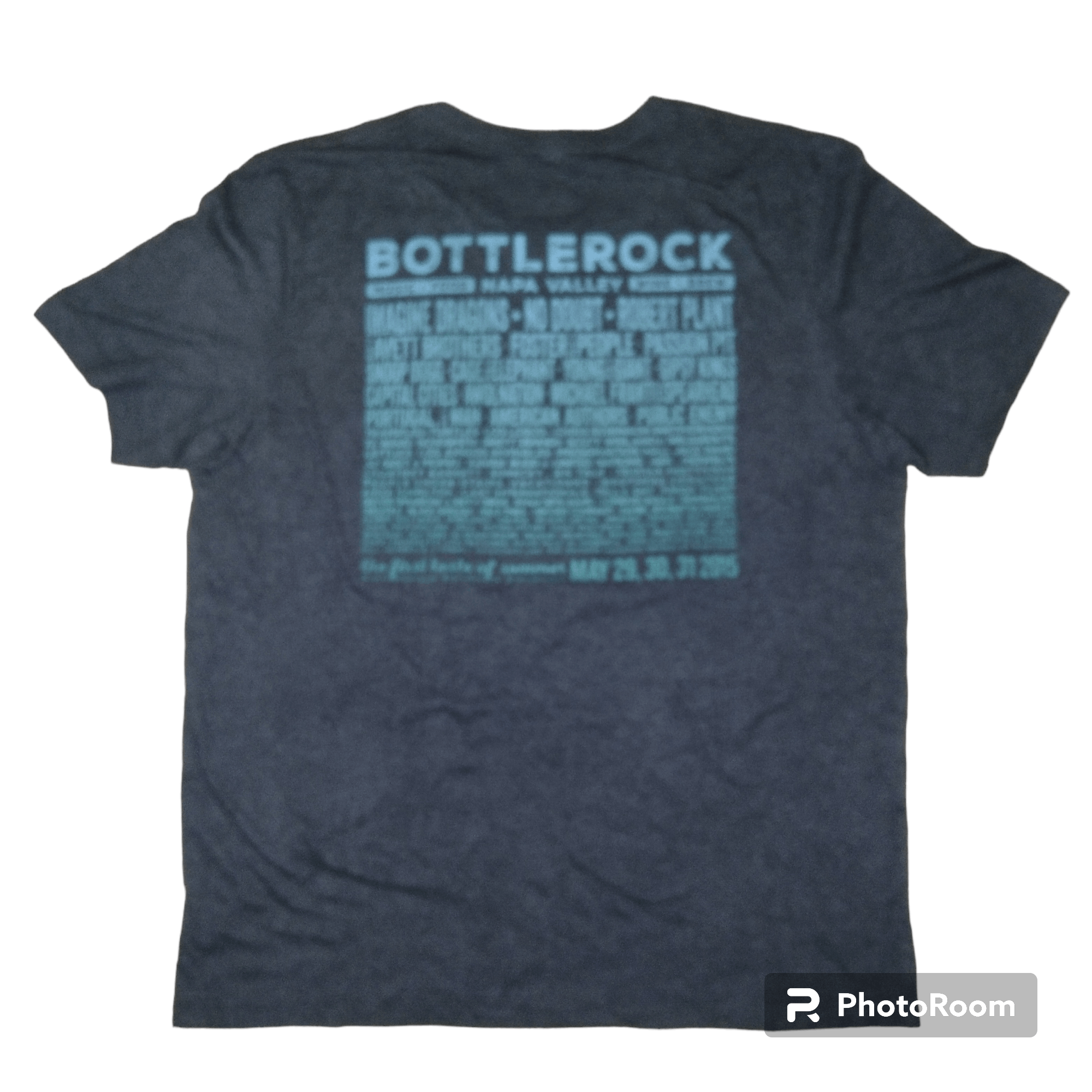 Band Tees × Canvas BOTTLEROCK Napa Valley 2015 tee Size US XL / EU 56 / 4 - 3 Thumbnail