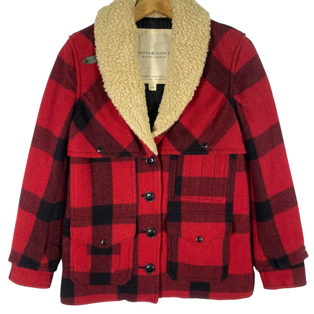 Denim & Supply Ralph Lauren Denim & Supply By Ralph Lauren Size XS Red/Black Size US XS / EU 42 / 0 - 4 Thumbnail