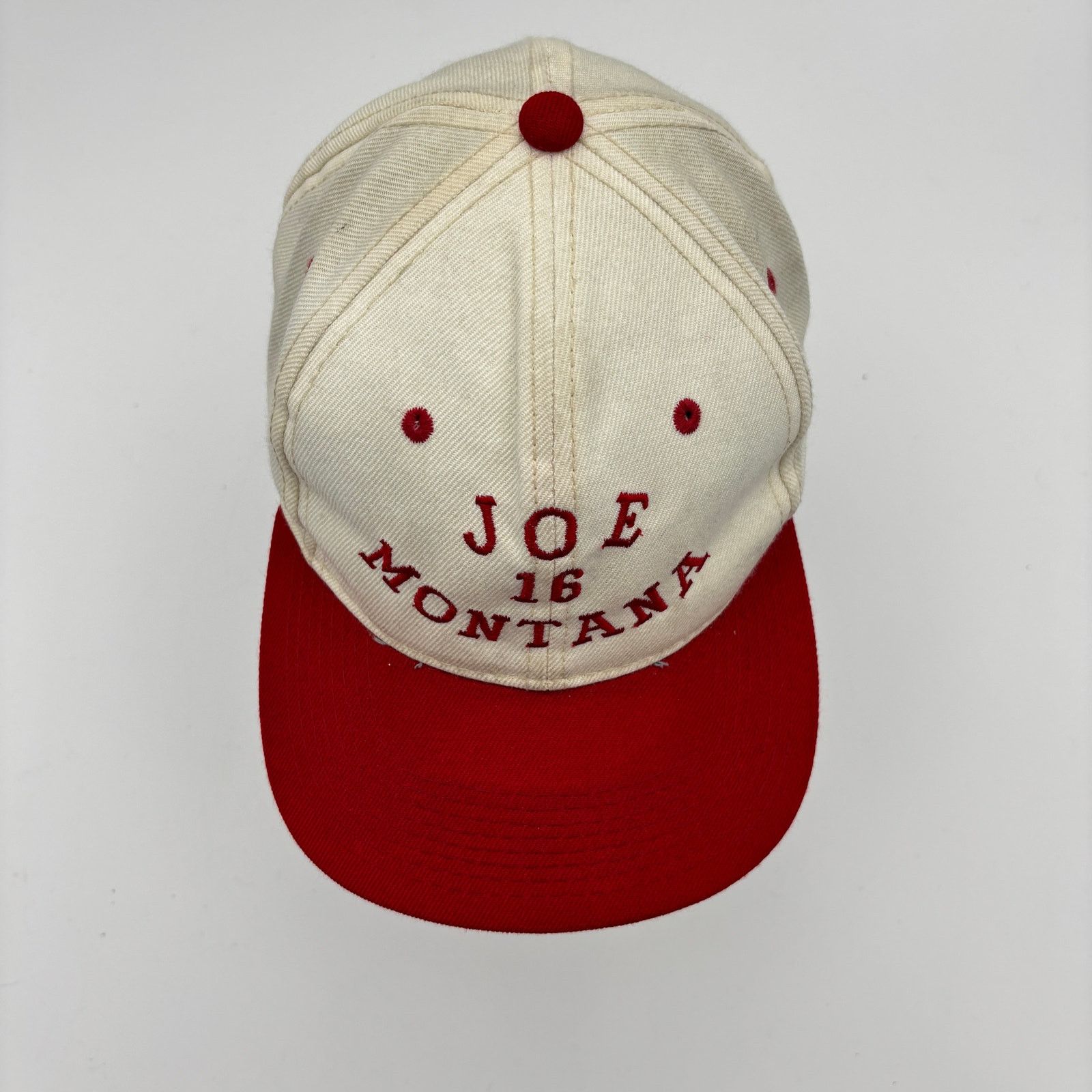 NFL × Vintage Rare Vintage 90s Joe Montana 16 San Francisco 49ers Snapback Size ONE SIZE - 6 Thumbnail