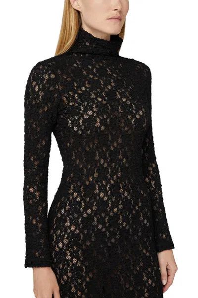 Chloe o1y0825 Maxi Dress in Black Size M / US 6-8 / IT 42-44 - 3 Thumbnail