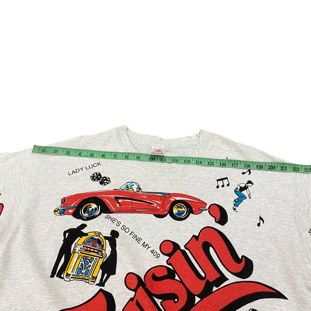 Vintage Vintage Beach Boys Cruisin T-Shirt Mens Allover Print Size US XL / EU 56 / 4 - 11 Thumbnail