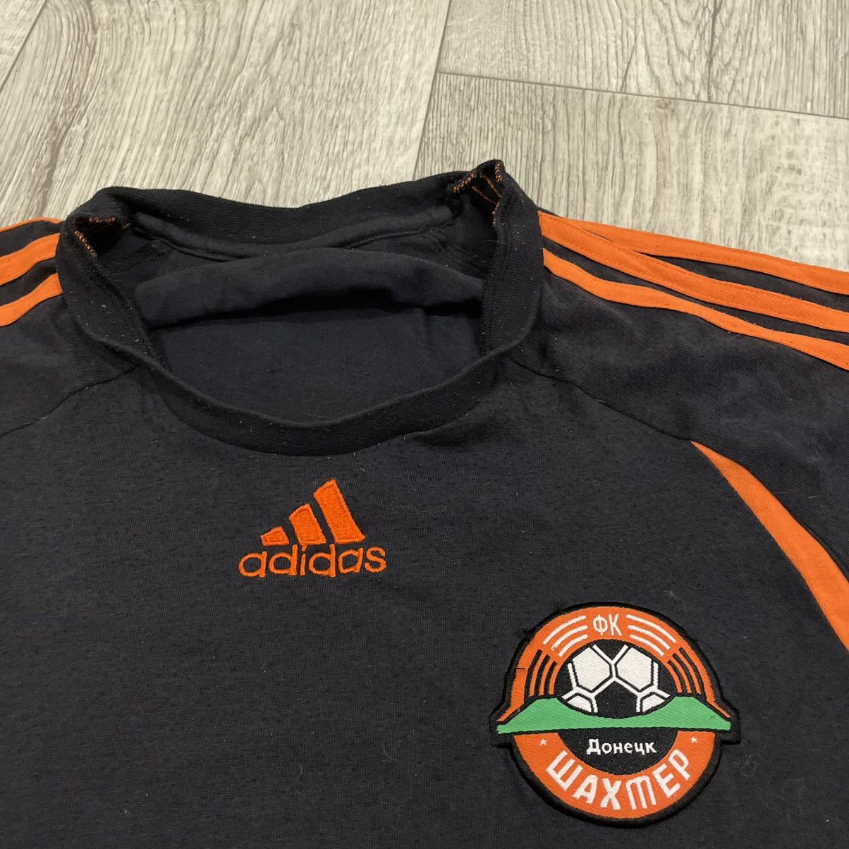 Adidas 90s adidas National Shakhtar donetsk Ukraine Jersey shirt te Size US L / EU 52-54 / 3 - 2 Thumbnail