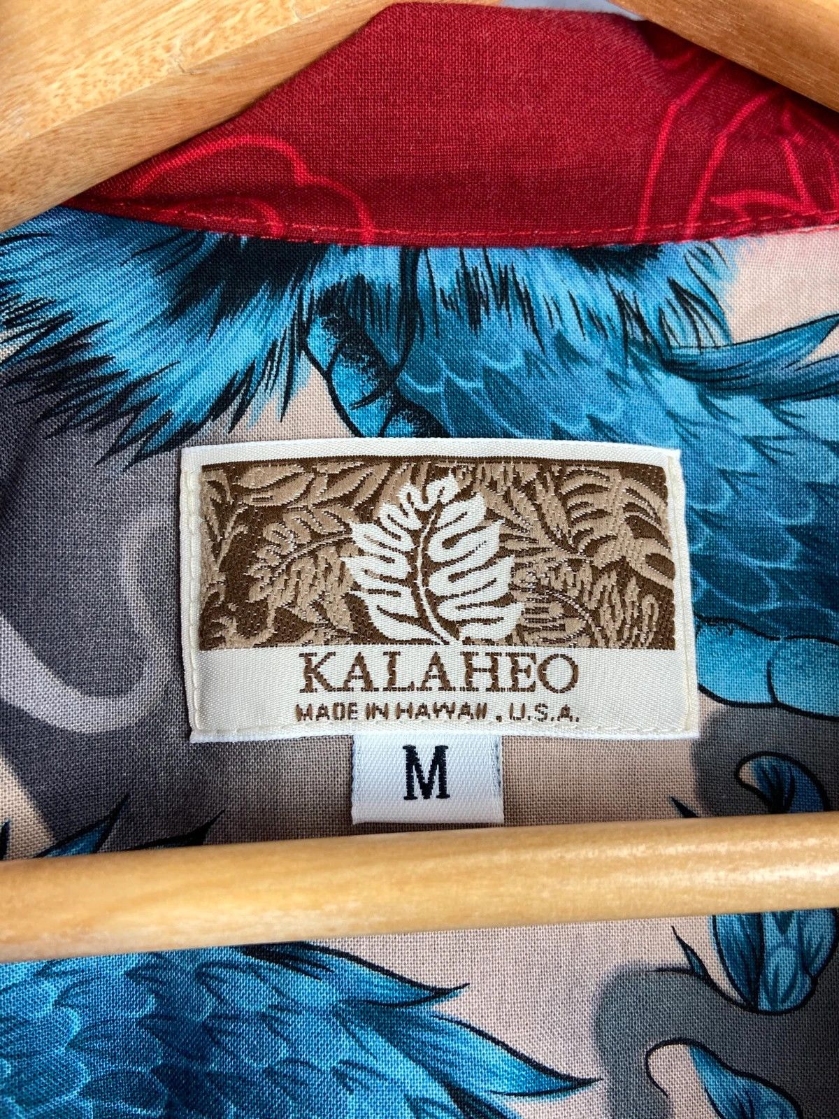Kalaheo Kalheo Red Shirt M Classic Vintage Casual Size US M / EU 48-50 / 2 - 3 Thumbnail