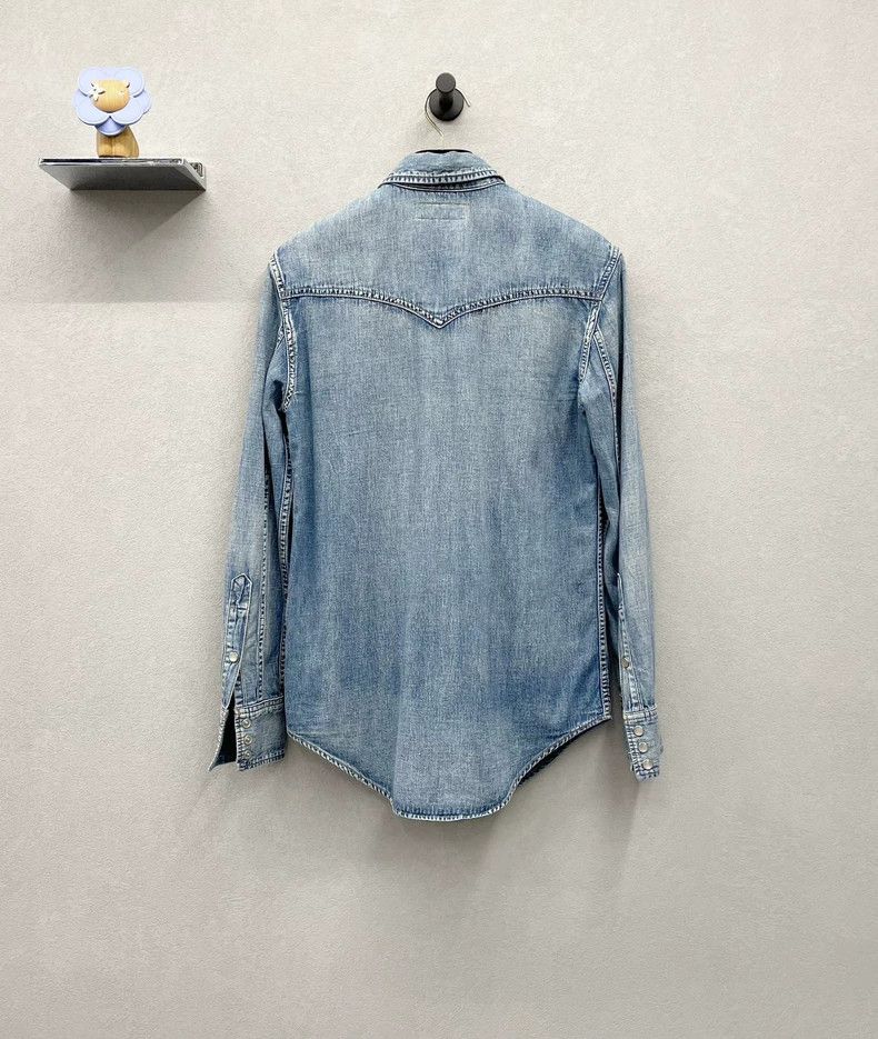 Saint Laurent Paris Saint Laurent ParisBlue denim jacket 2504-Nextarrow Size US XS / EU 42 / 0 - 2 Thumbnail