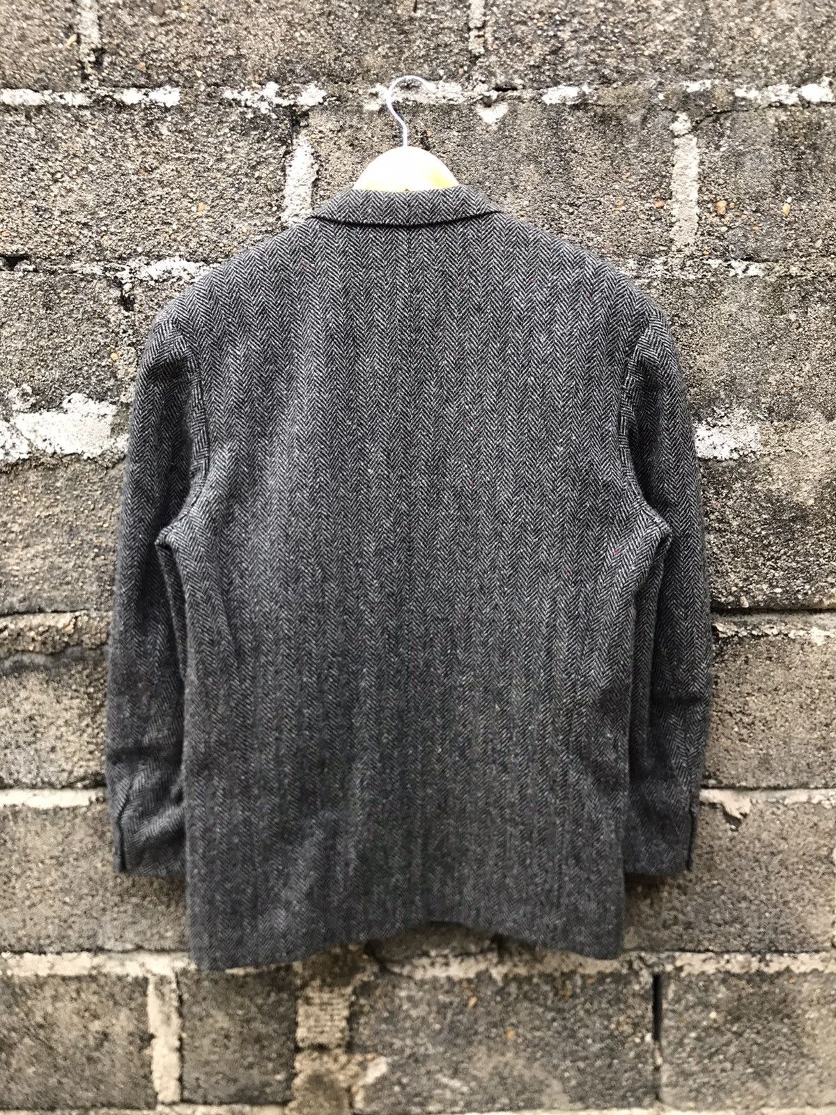 Kenzo ⚡️Vintage Kenzo Wool Herringbone Single Breasted Blazer Size 38S - 10 Thumbnail