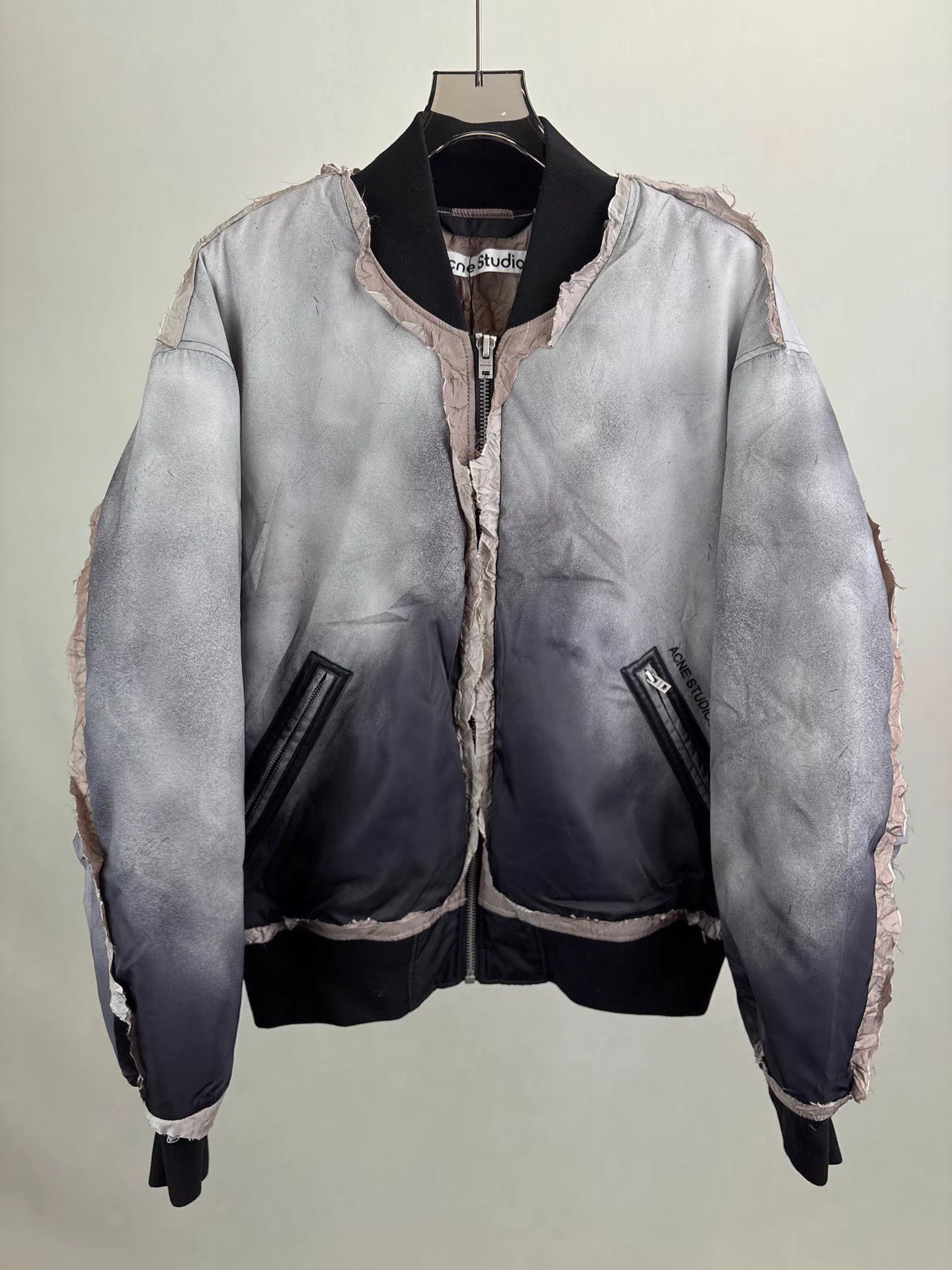 Acne Studios ACNE STUDIOS Tie-Dye Gradient Bomber Jacket Size US XS / EU 42 / 0 - 1 Thumbnail