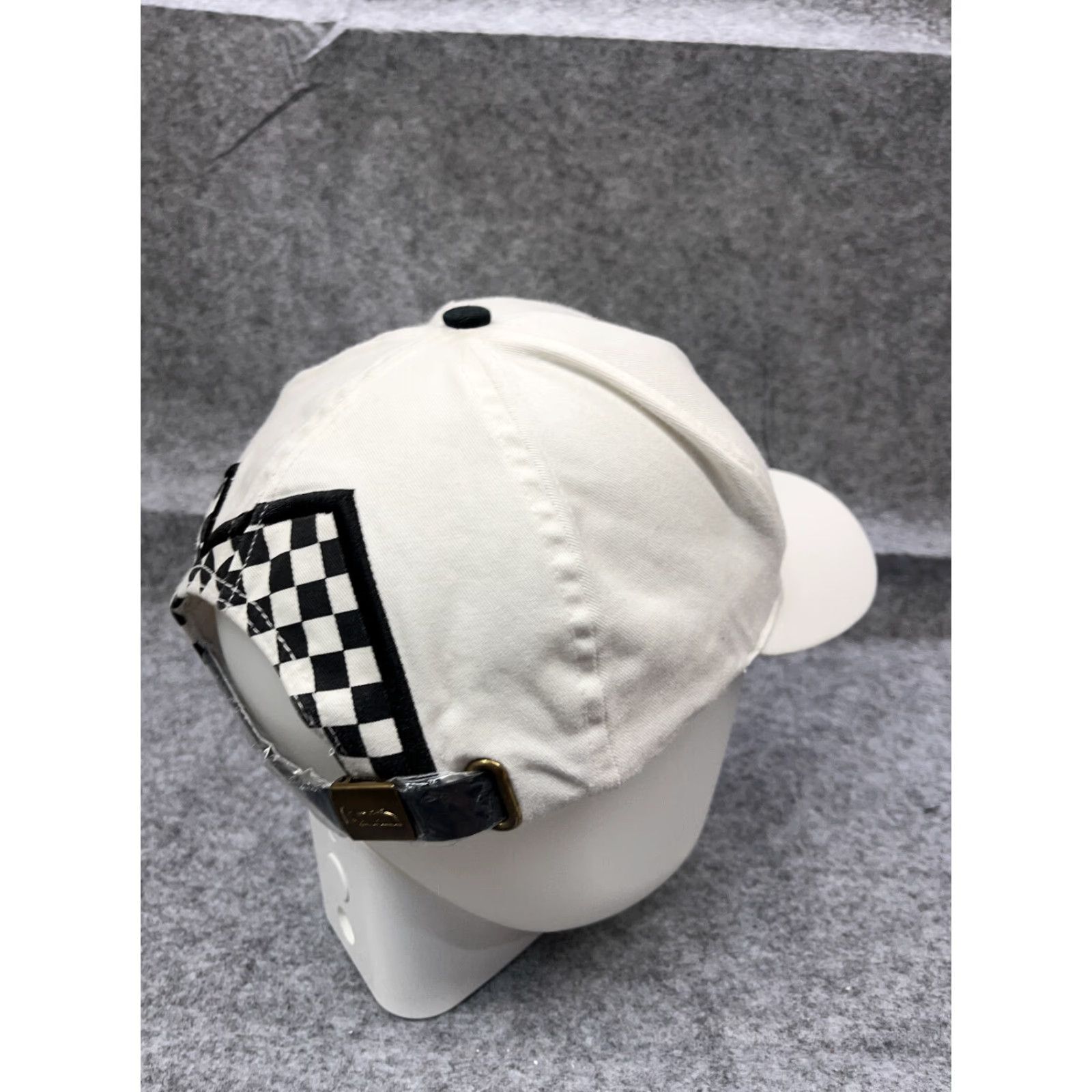Katin Kati Tarari Acceleration Company Hat Cap Strap Back Adult One Size White Check Cotton Baseball Cap Mens Hat Cap One Size White Check Cotton Size ONE SIZE - 7 Thumbnail