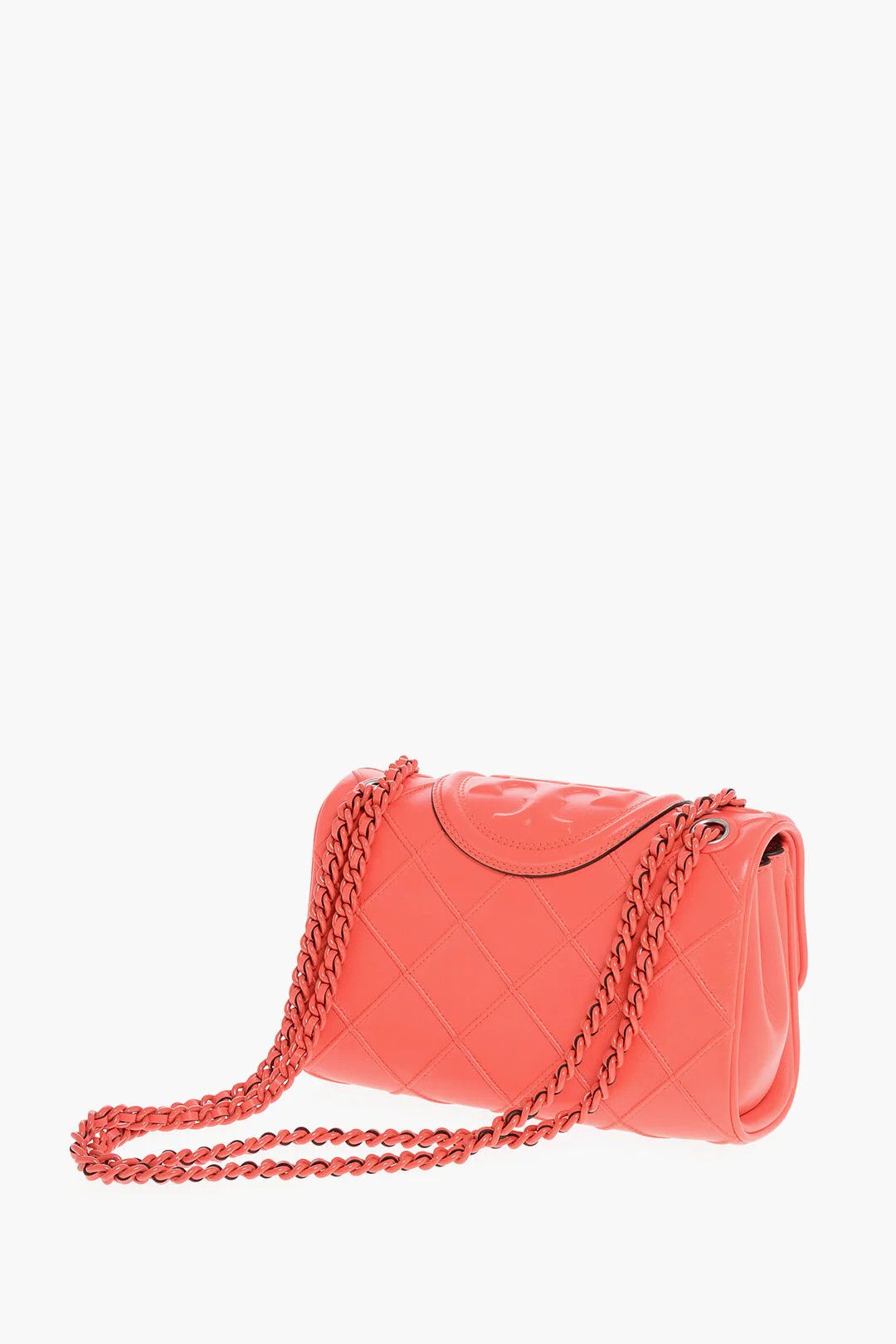 Tory Burch og1mm0426 Size: OS / Quilted Leather Crossbody Bag in Orange Size ONE SIZE - 2 Thumbnail