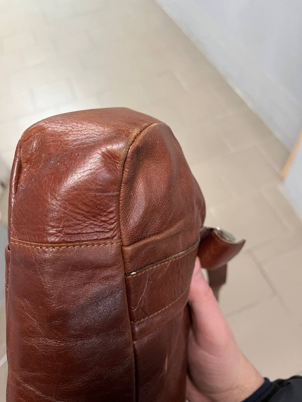Gucci Gucci womens vintage leather shoulder bag Size ONE SIZE - 7 Thumbnail