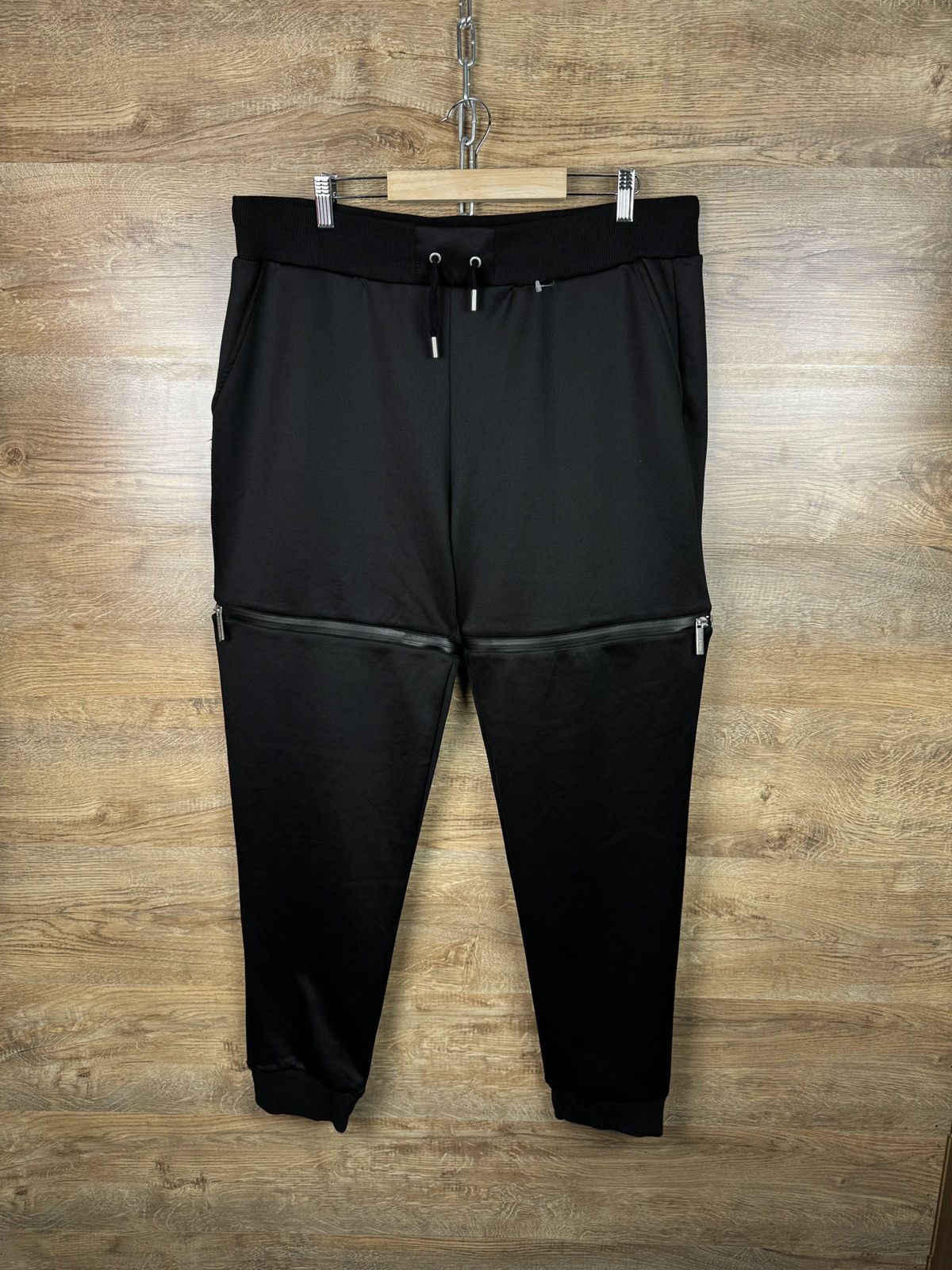 Versace Mens Versace jeans cargo pants avant garde multipocket black Size US 36 / EU 52 - 1 Thumbnail