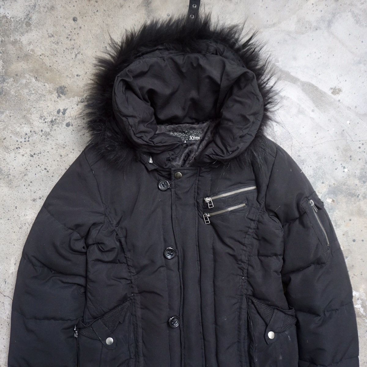 If Six Was Nine Xfrm BONO faux fur goose down Jacket Size US M / EU 48-50 / 2 - 5 Thumbnail