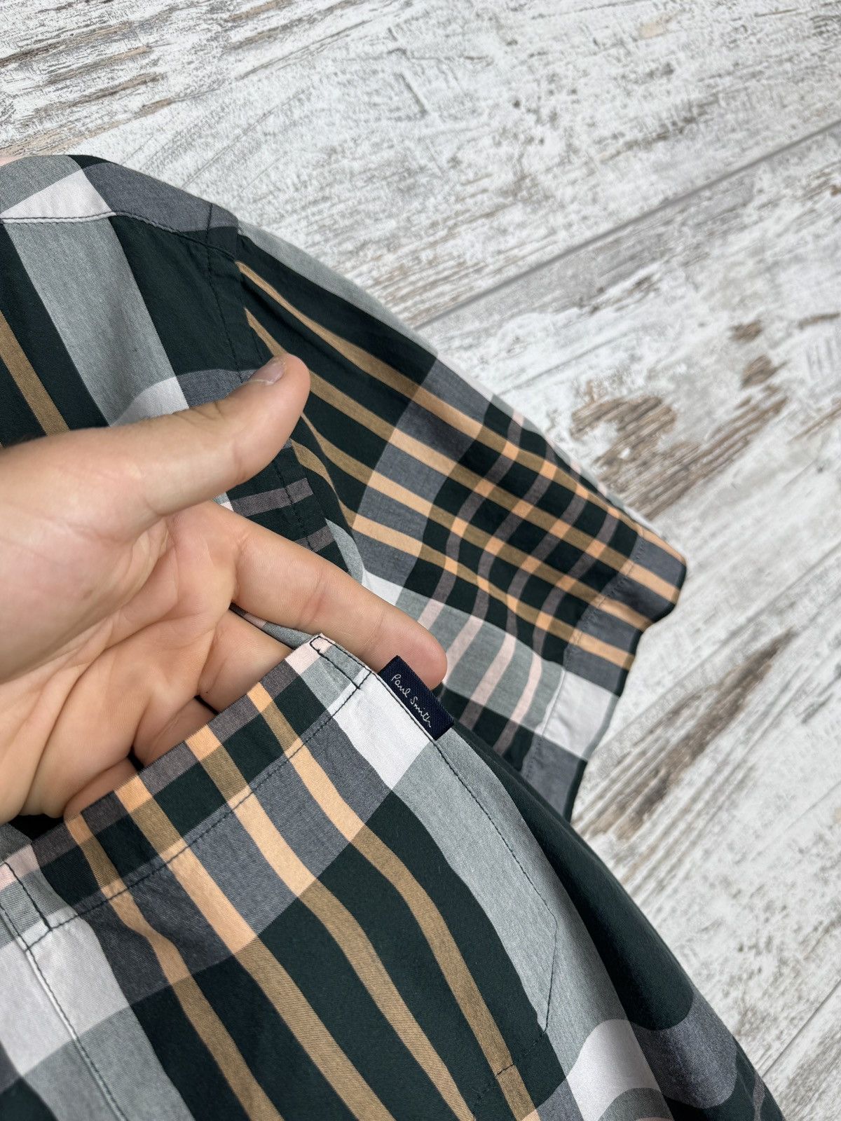 Paul Smith Mens Vintage Paul Smith shirts button up luxury plaid Size US M / EU 48-50 / 2 - 4 Thumbnail