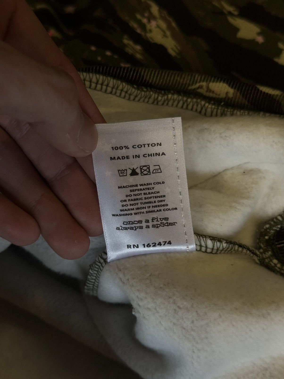 Sp5der Sp5der Worldwide Green Camo Hoodie Size XS (NEW) Size US XS / EU 42 / 0 - 8 Thumbnail