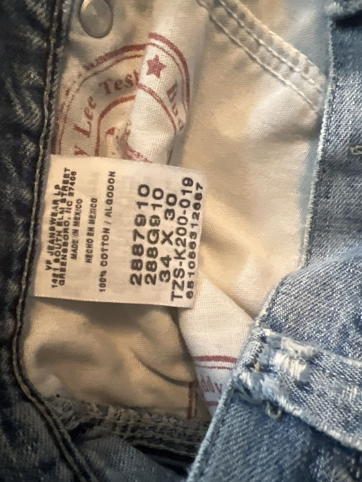 Lee × Vintage vintage lee baggy distressed carpenter pants y2k balenciaga Size US 34 / EU 50 - 5 Thumbnail