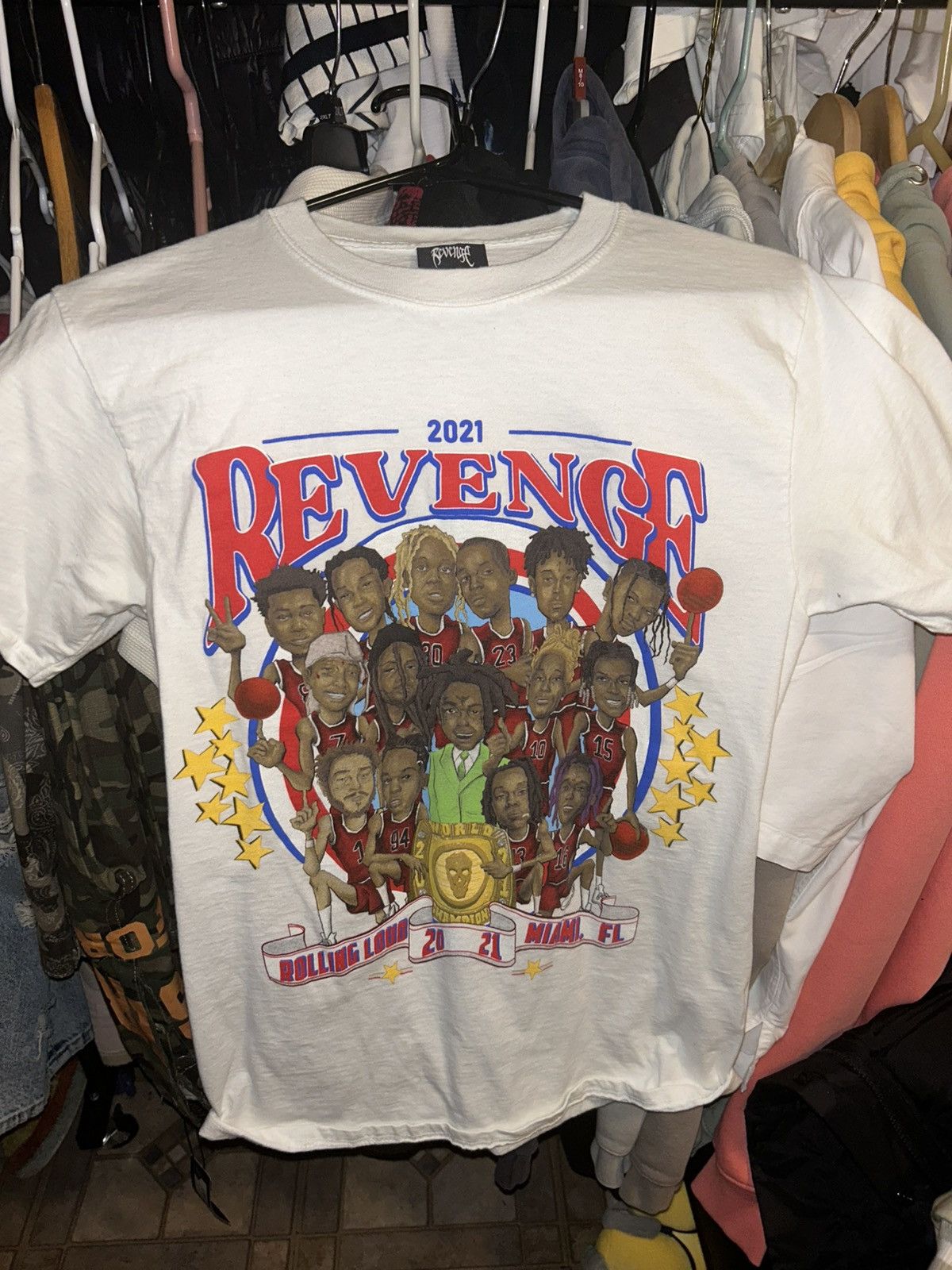 Revenge Revenge Rap All Stars tee Size US S / EU 44-46 / 1 - 1 Thumbnail
