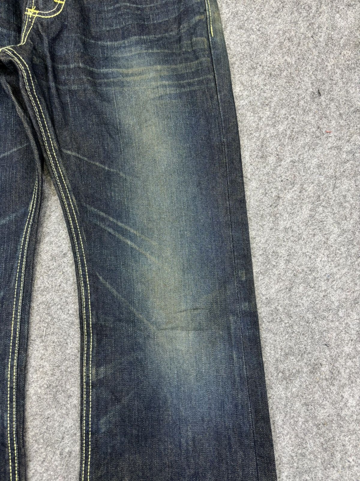 Lee 💥Archival Super Flare💥Lee Crazy Mudwash Flare Denim K5 Size US 29 - 5 Thumbnail