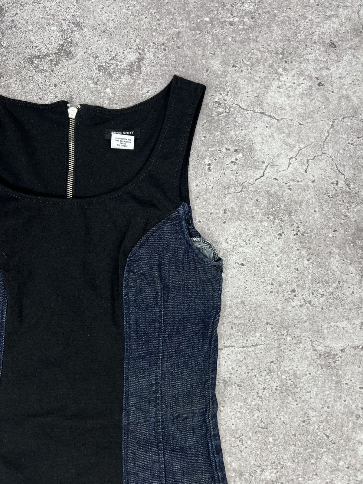 Miss Sixty Y2K Miss Sixty Denim Mini Dress Size S / US 4 / IT 40 - 5 Thumbnail