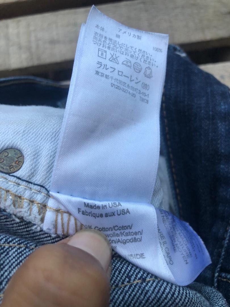 RRL Ralph Lauren RRL Ralph Lauren Selvedge Denim Jeans Slim Fit Size US 32 / EU 48 - 6 Thumbnail