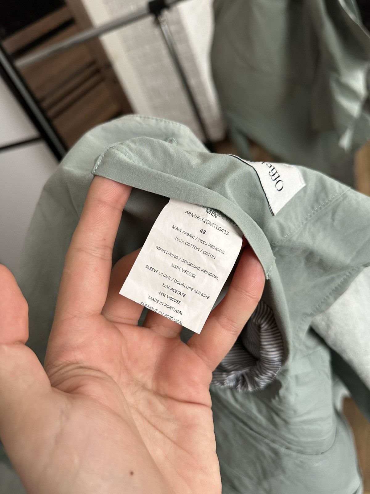 Officine Generale Officine Generale Armie Coat Blazer Jacket Size US M / EU 48-50 / 2 - 8 Thumbnail