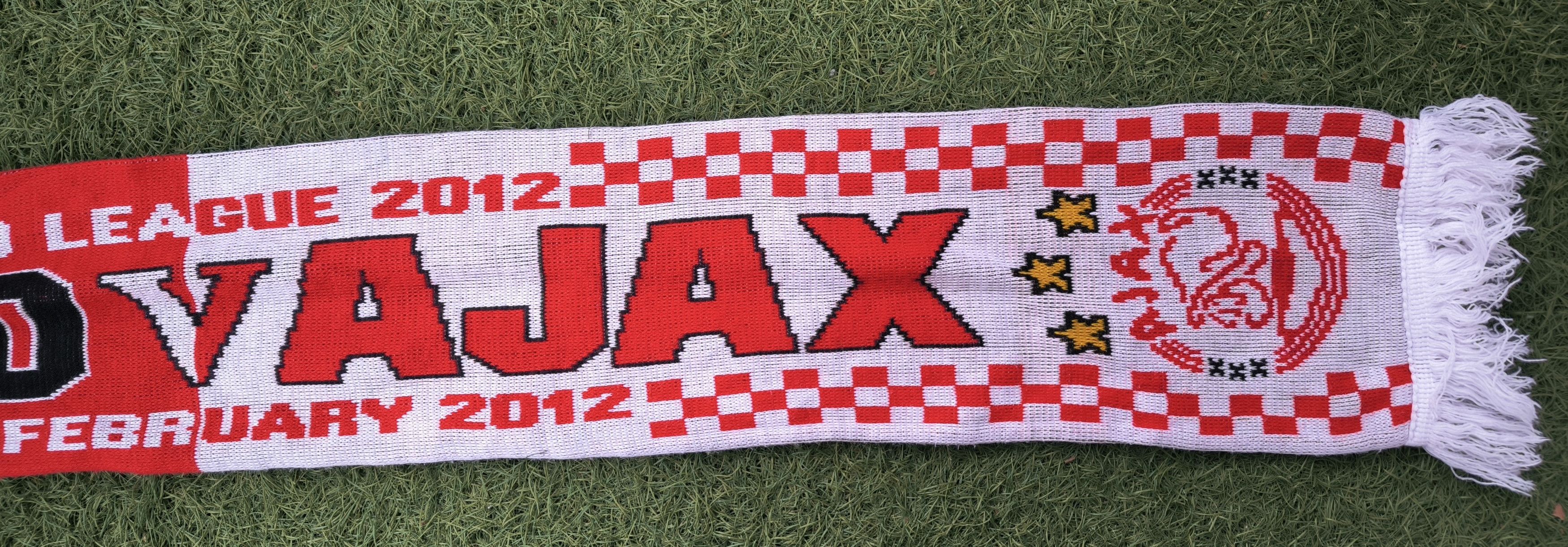 Other Manchester United V Ajax Amsterdam Euro League 2012 Scarf Size ONE SIZE - 3 Thumbnail