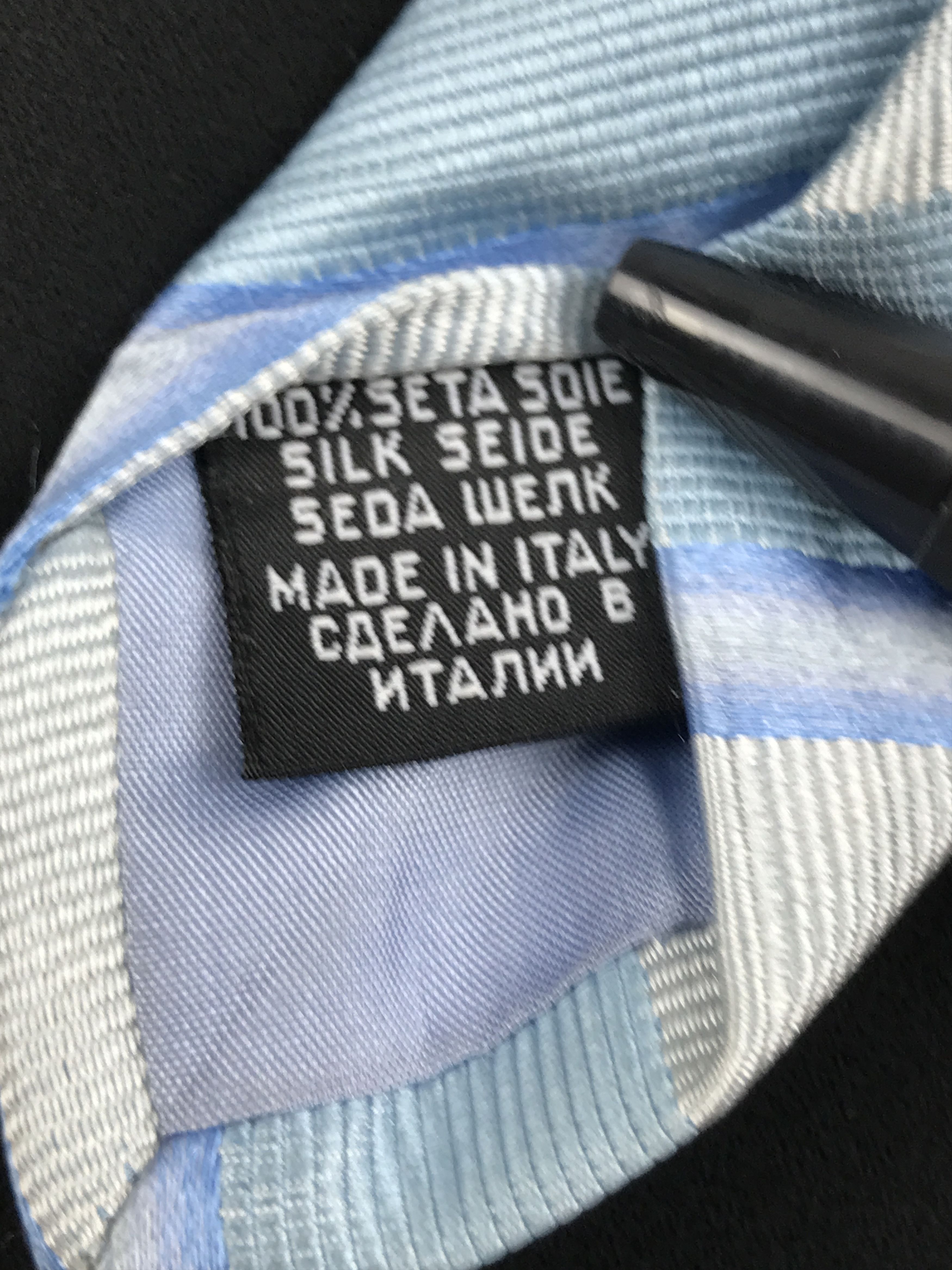 Hugo Boss × Vintage Vintage Hugo Boss Silk Necktie Size ONE SIZE - 6 Thumbnail