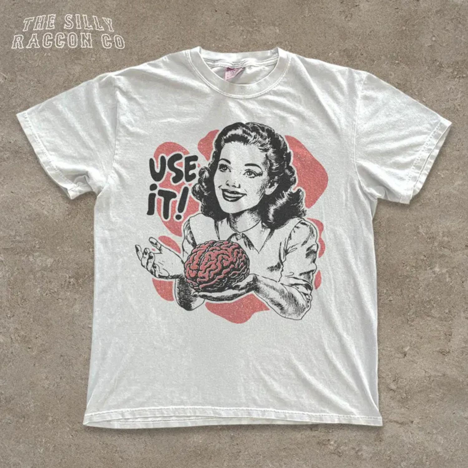 Japanese Brand Sarcastic Vintage Unisex Shirt, Use Your Brain Aesthetic Tee Size US L / EU 52-54 / 3 - 1 Thumbnail