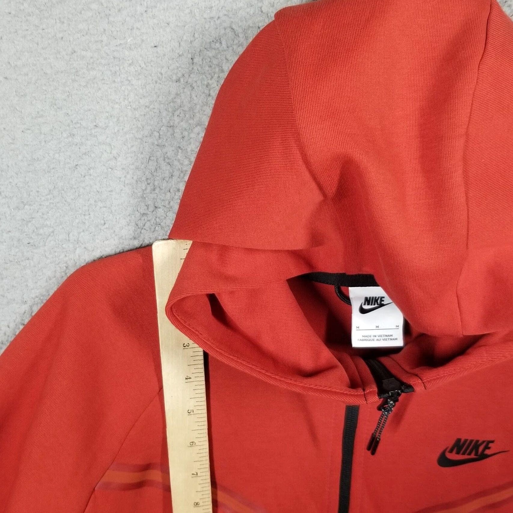 Nike Nike Sportswear Tech Fleece Windrunner Full-Zip Women Medium Activewear Red Cinnabar/Black 2024 Size M / US 6-8 / IT 42-44 - 5 Thumbnail